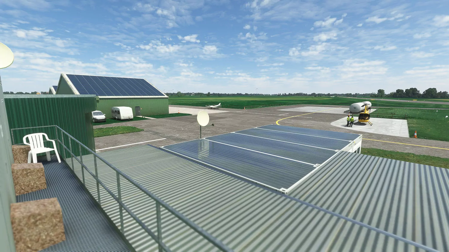 Аэродром EDXO ( Санкт-Петер-Ординг, Германия )