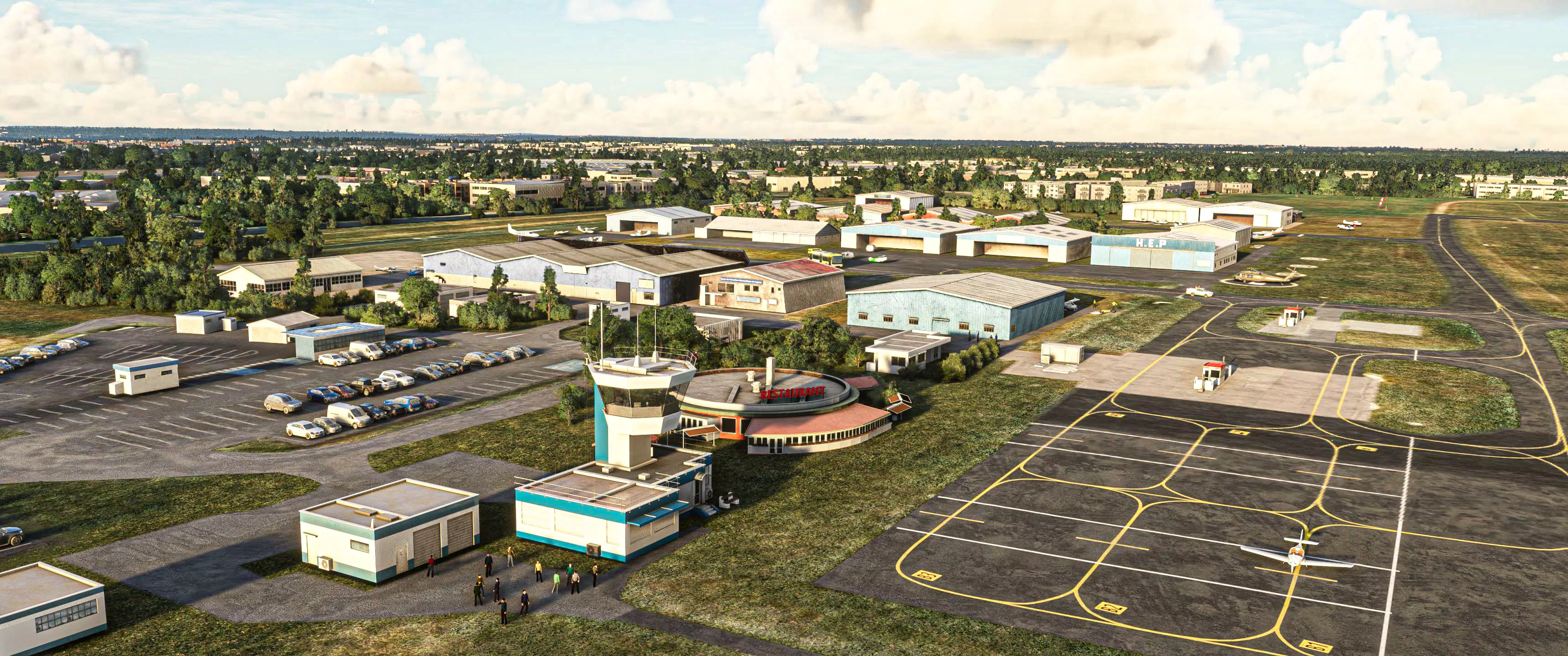 Аэродром LFPL ( Лонь, Франция )