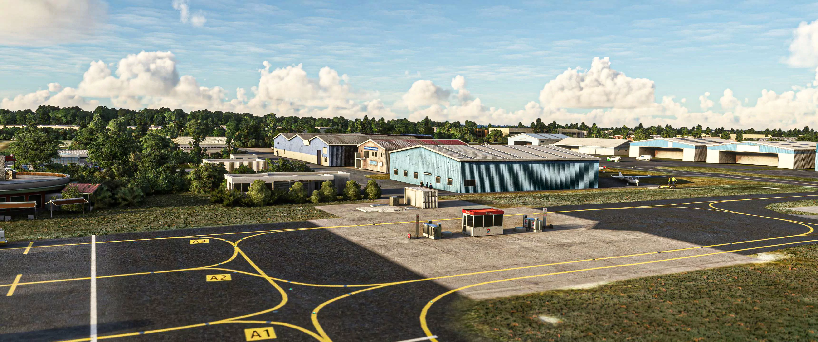 Аэродром LFPL ( Лонь, Франция )