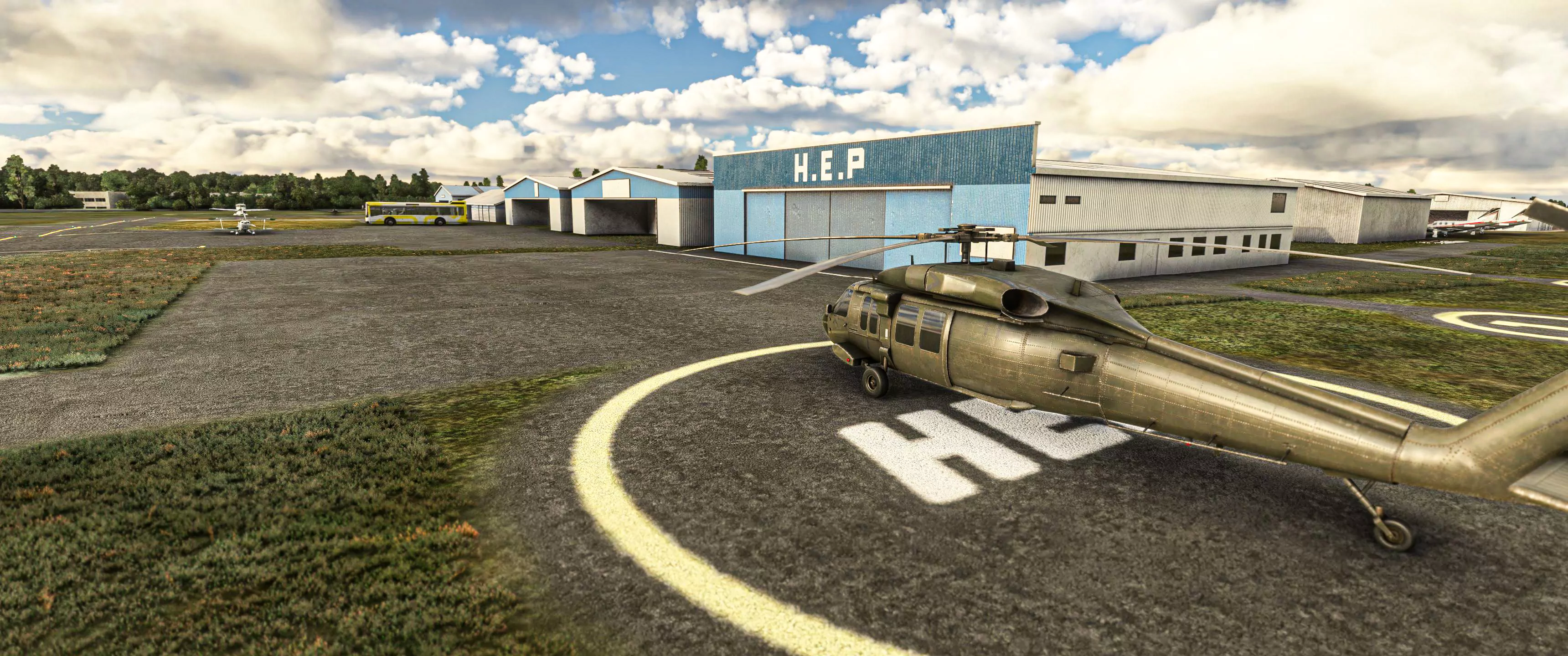 Аэродром LFPL ( Лонь, Франция )