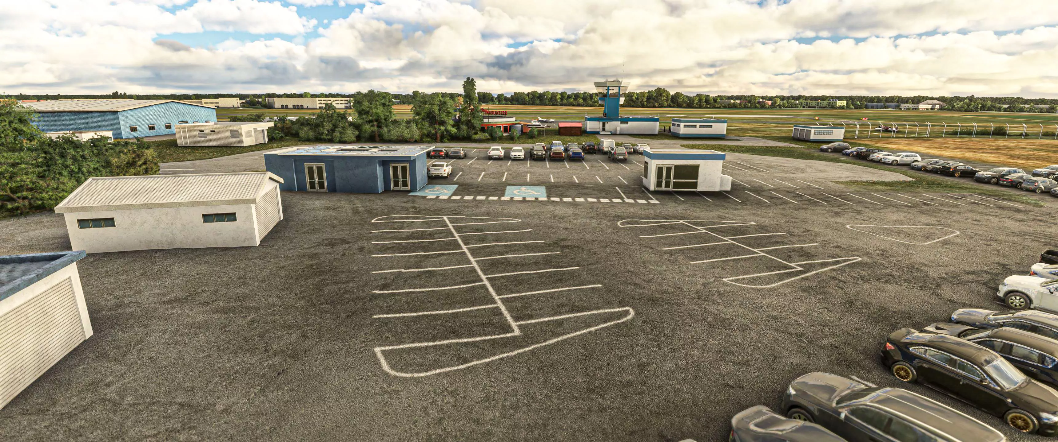 Аэродром LFPL ( Лонь, Франция )