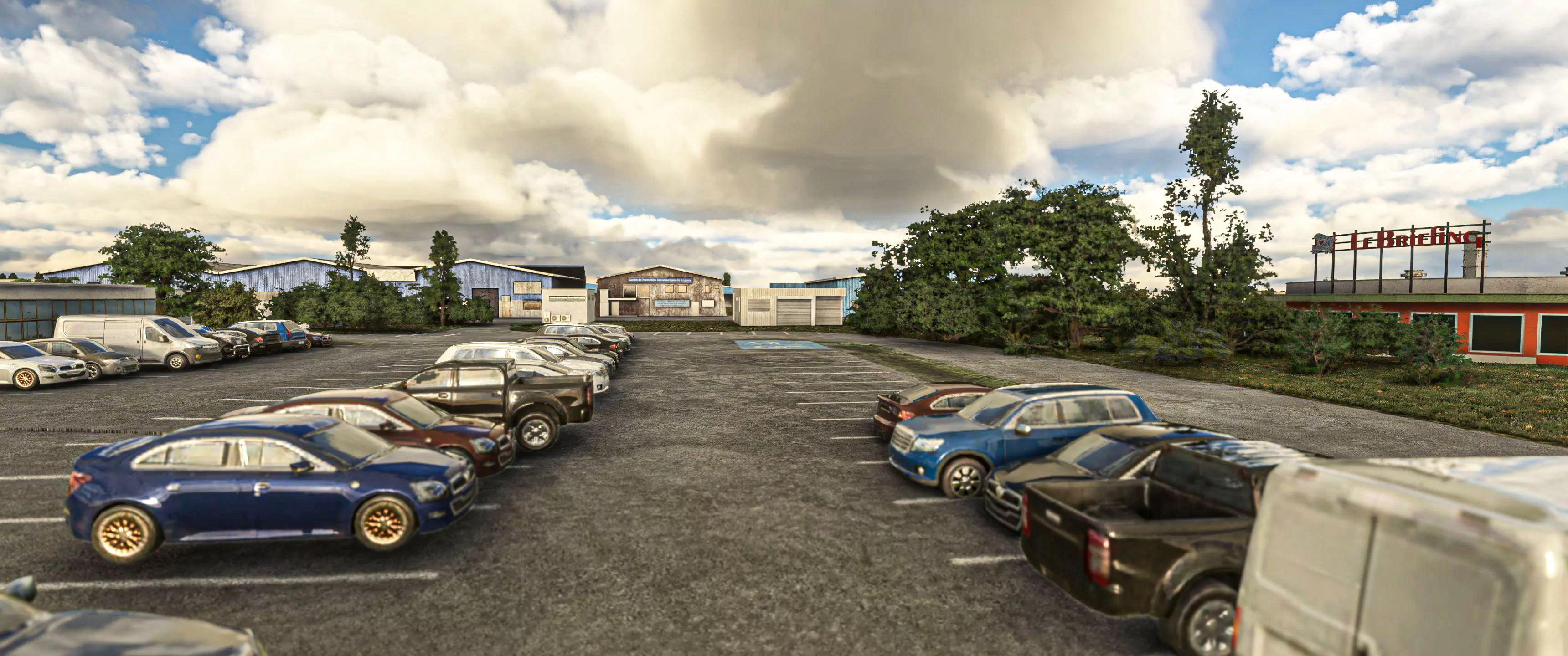 Аэродром LFPL ( Лонь, Франция )