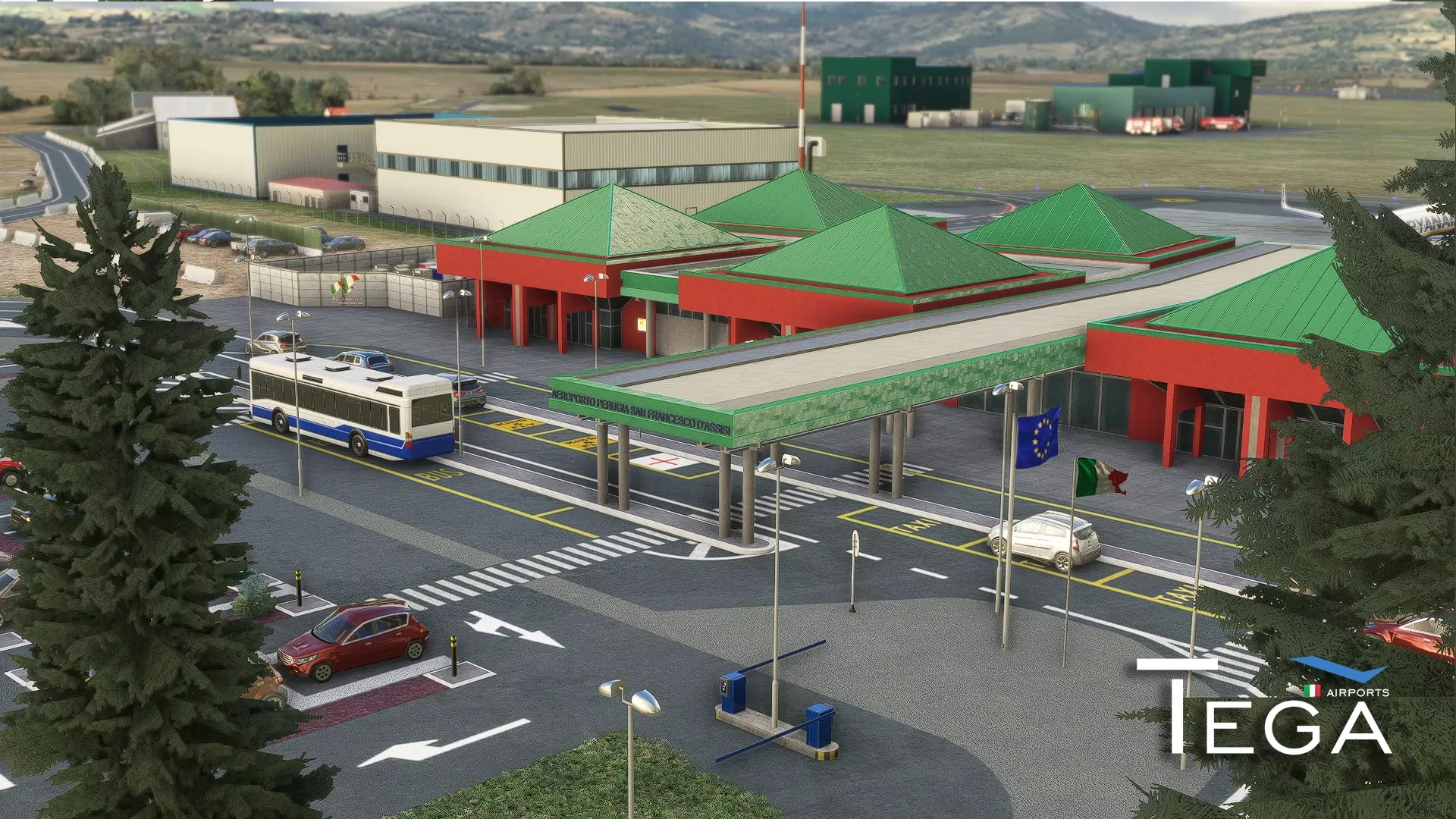 Аэропорт LIRZ ( Умбрия, Италия )