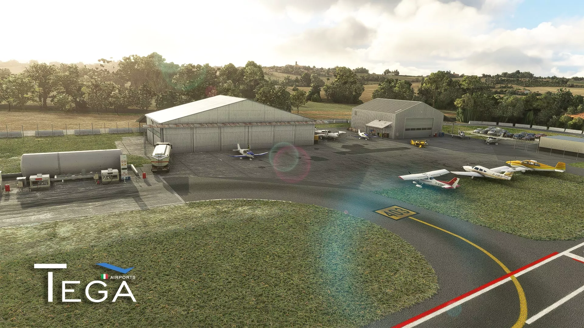 Аэропорт LIRZ ( Умбрия, Италия )