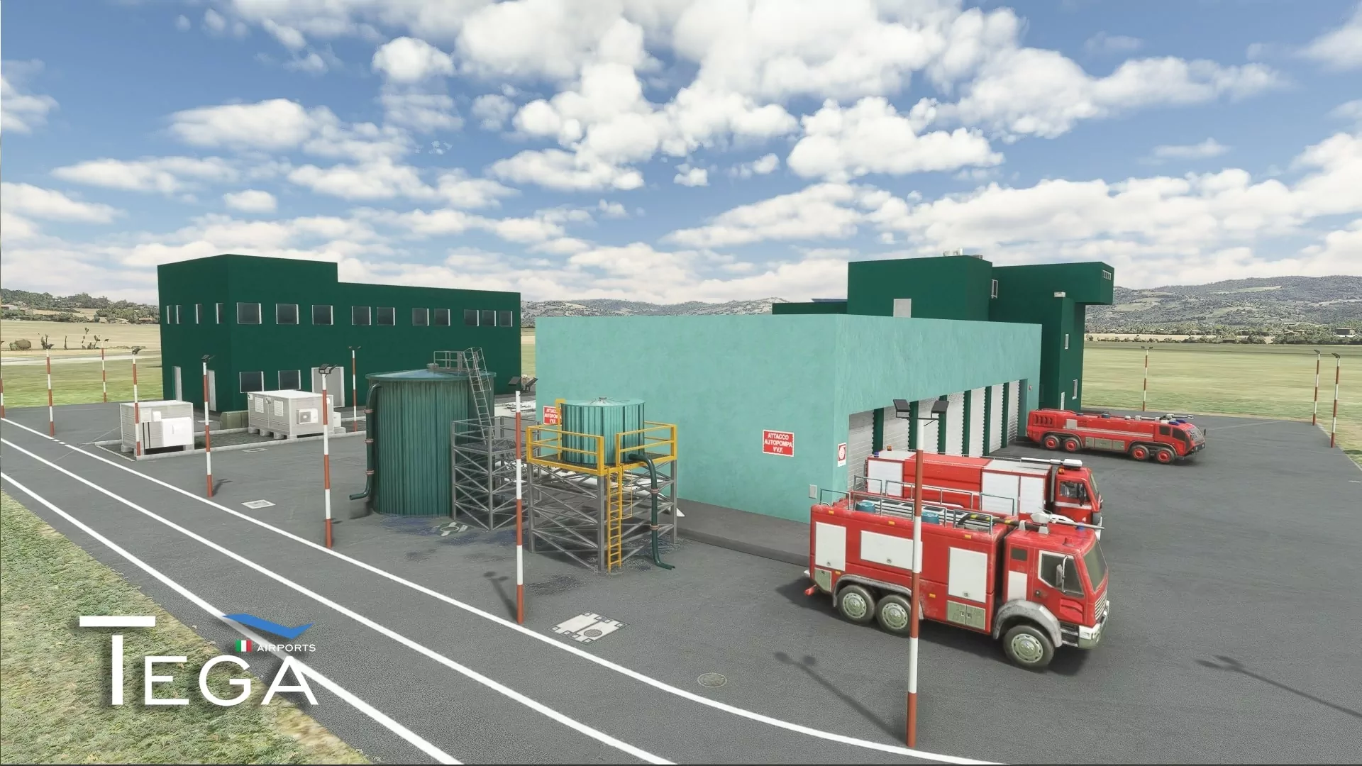 Аэропорт LIRZ ( Умбрия, Италия )