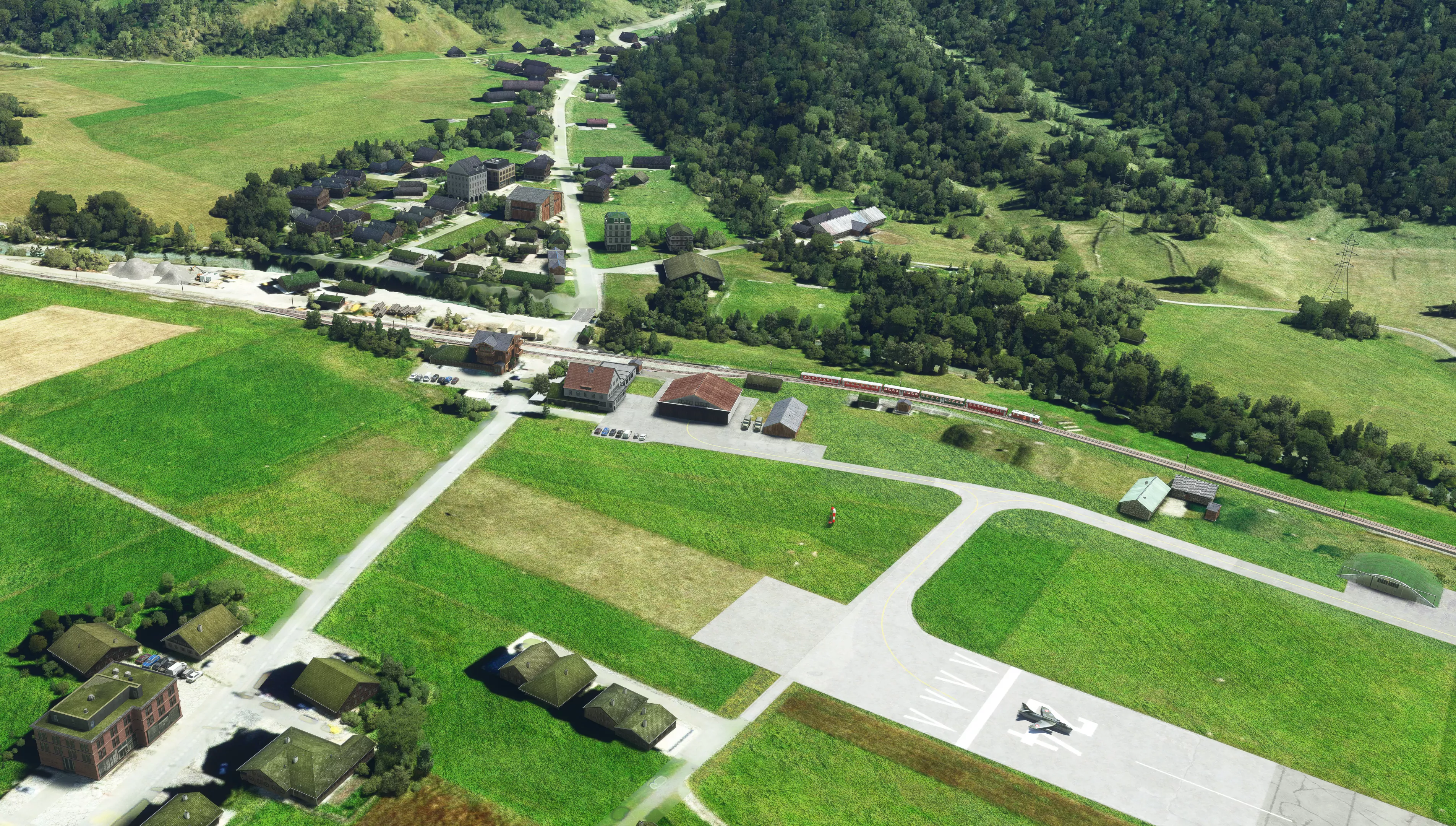 Аэродром LSMC ( Ульрихен, Швейцария )