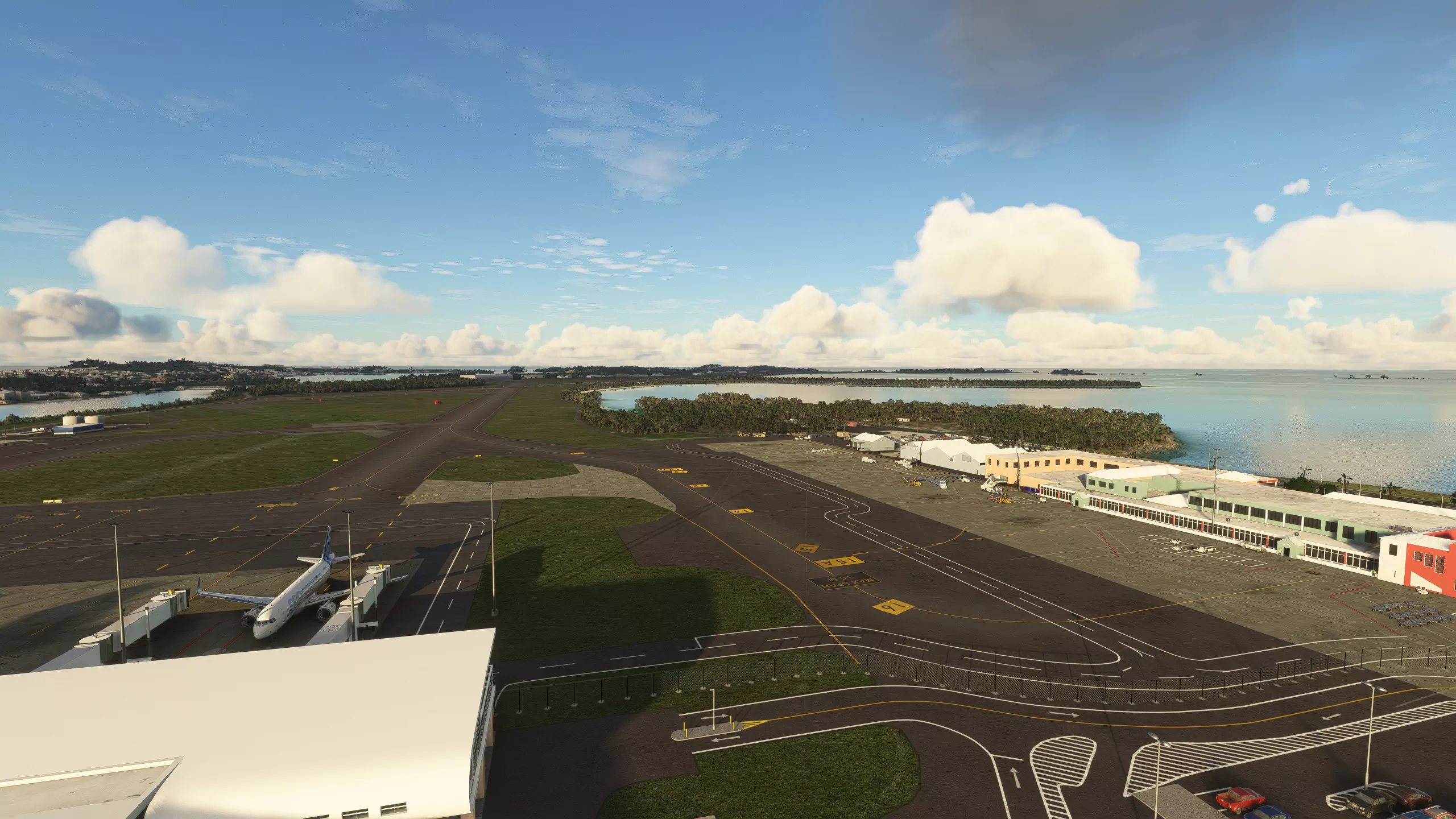 Аэропорт TXKF ( Сент-Джордж, Бермуды )