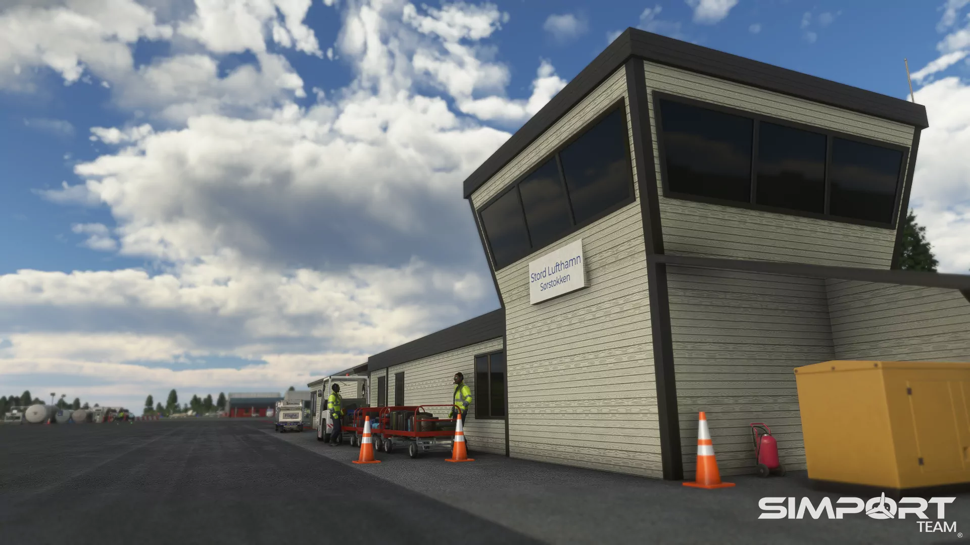 Аэропорт ENSO ( Сторд, Норвегия )