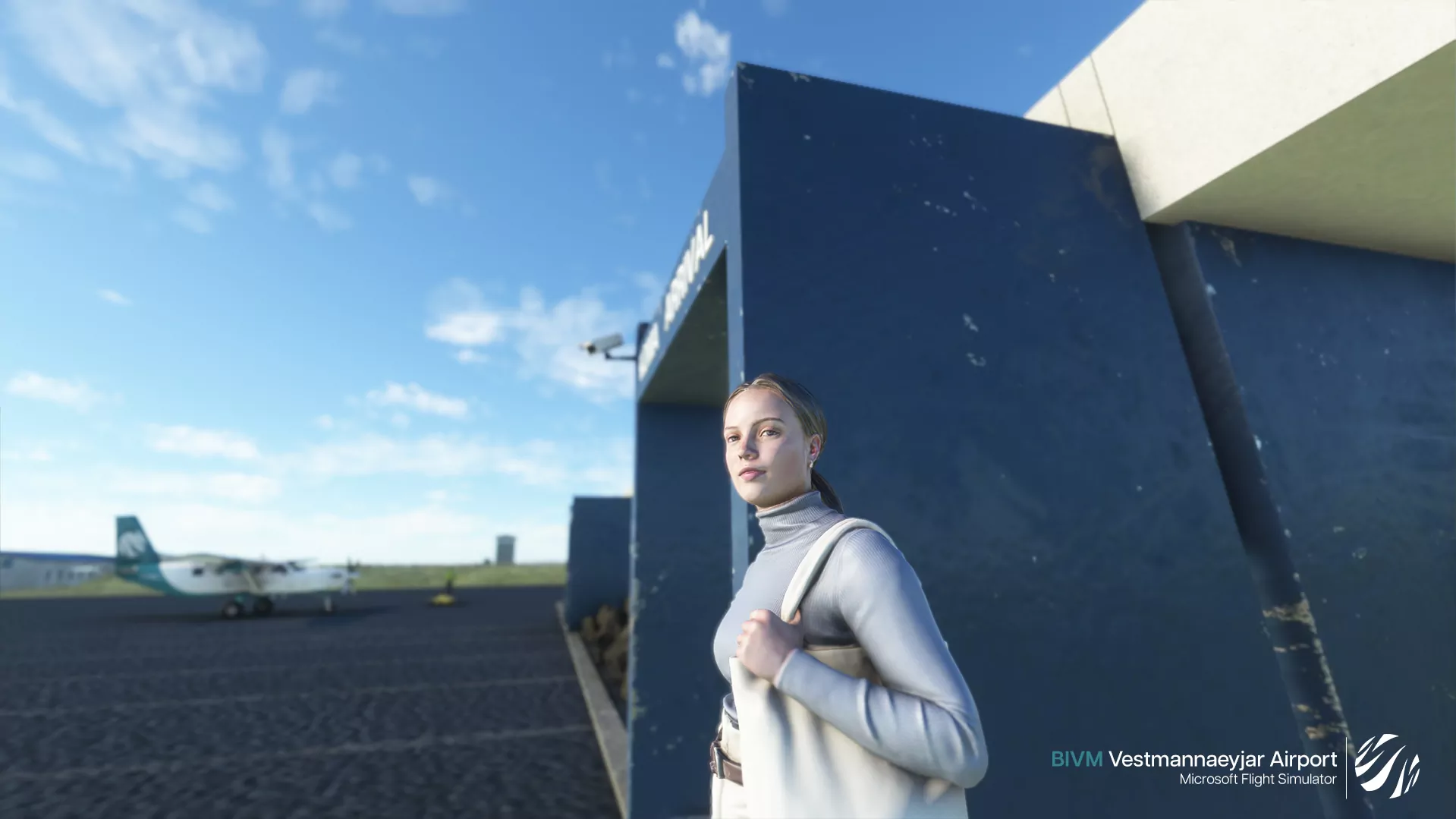 Аэропорт BIVM ( Хеймаэй, Исландия )
