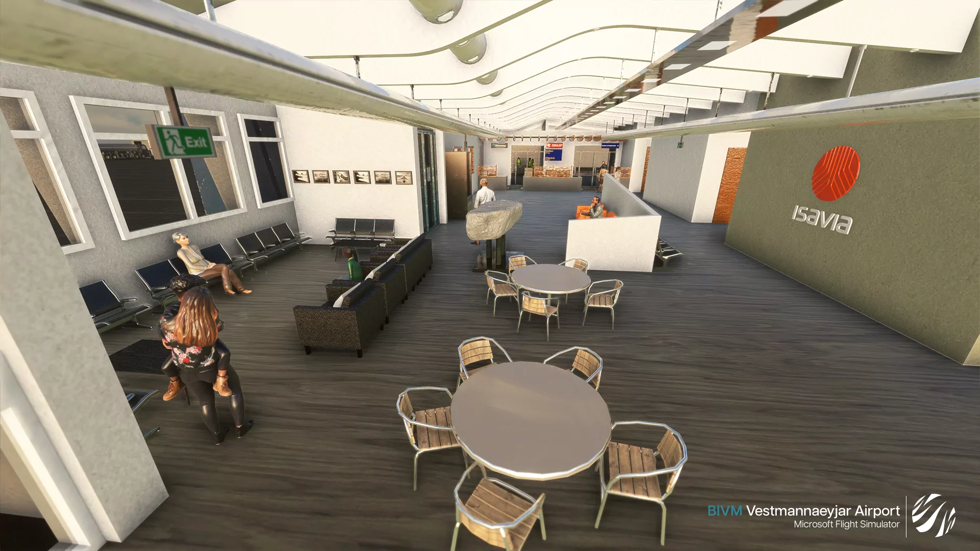 Аэропорт BIVM ( Хеймаэй, Исландия )