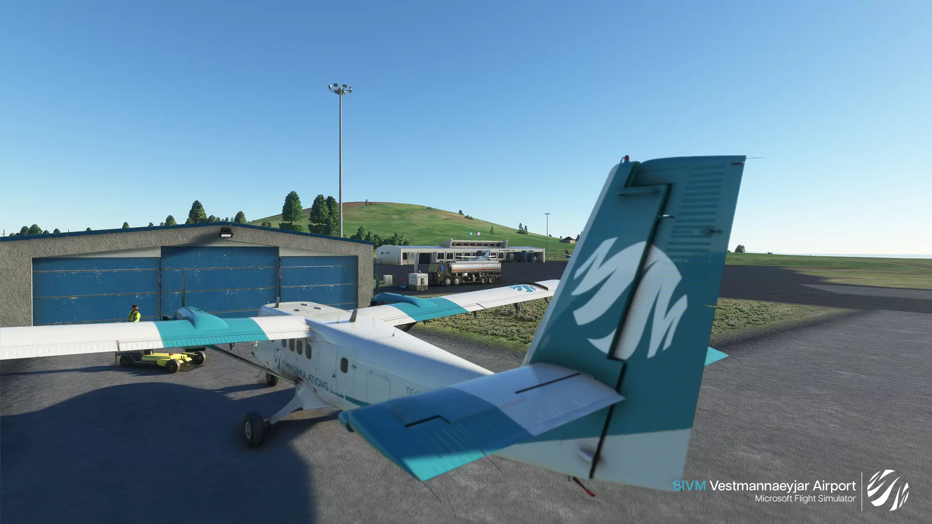 Аэропорт BIVM ( Хеймаэй, Исландия )