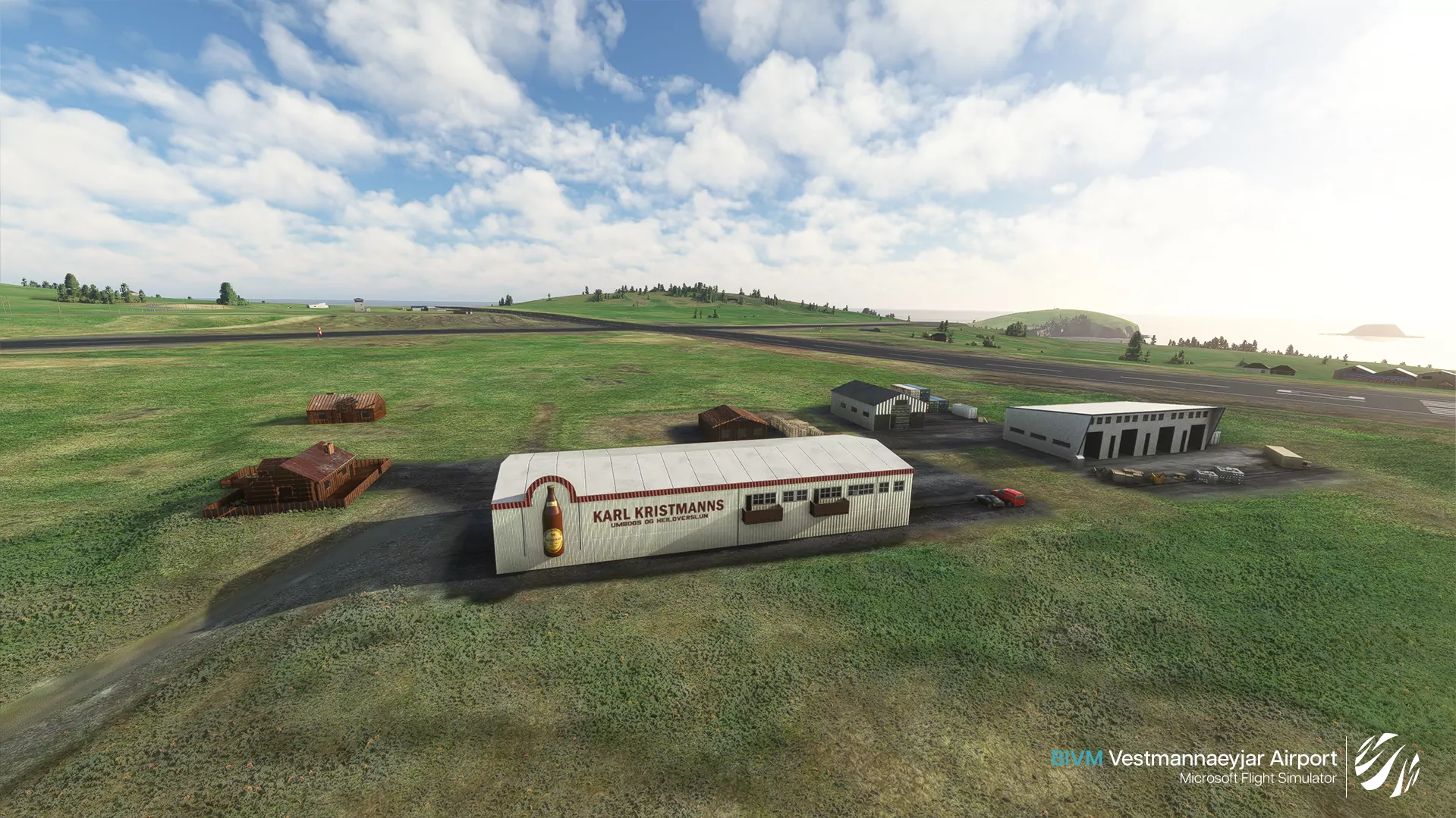 Аэропорт BIVM ( Хеймаэй, Исландия )