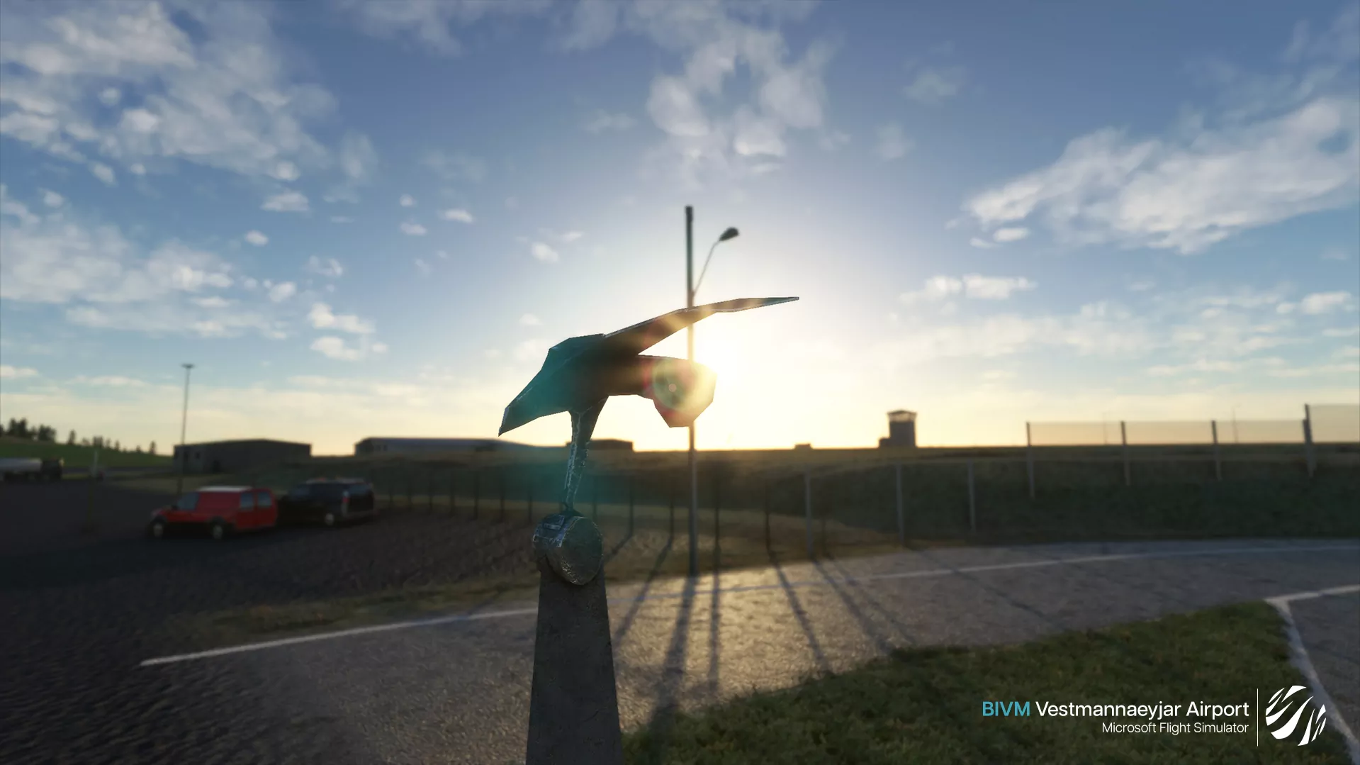 Аэропорт BIVM ( Хеймаэй, Исландия )