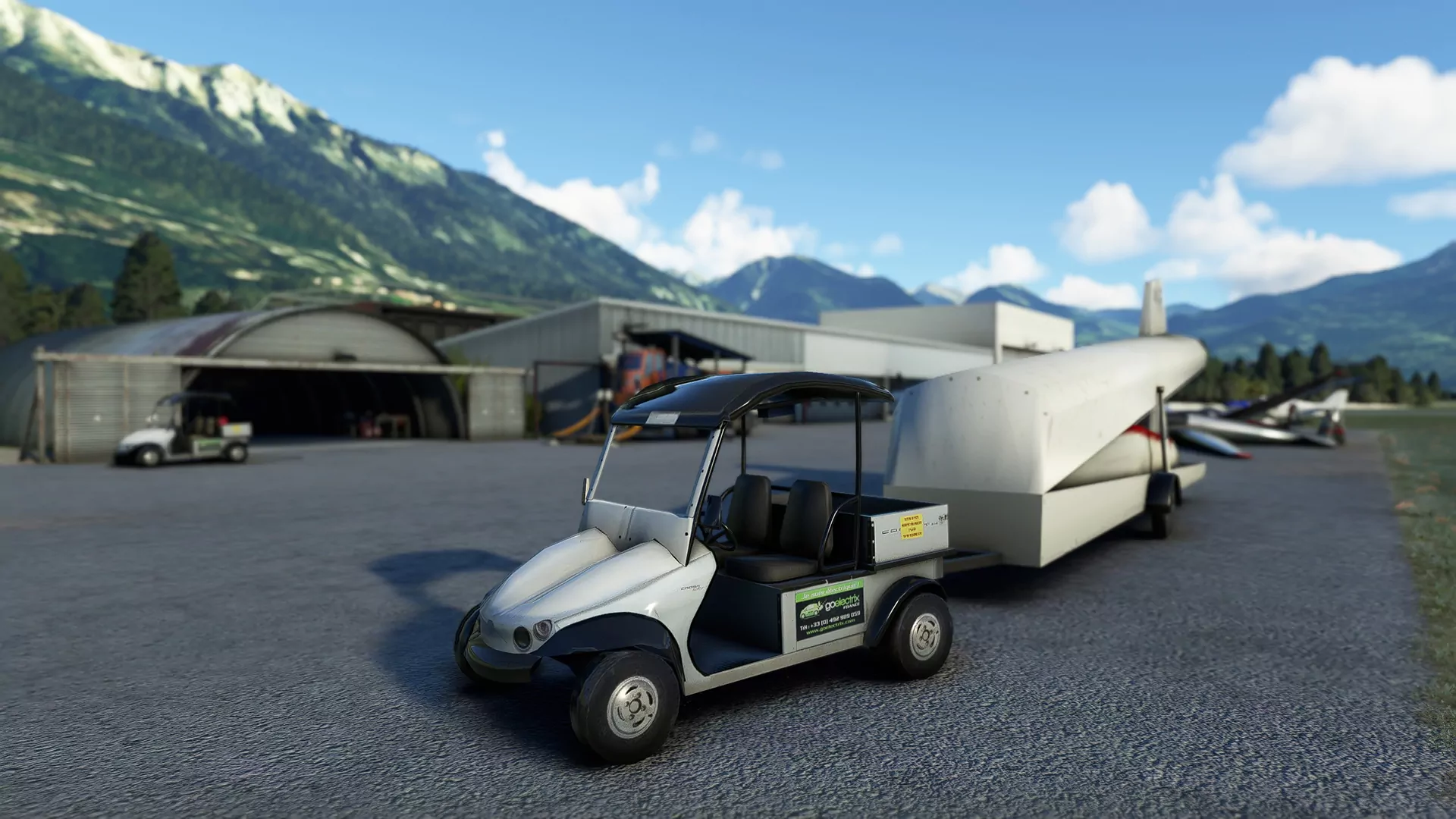 Аэродром LFNC ( Сен-Крепен, Франция )