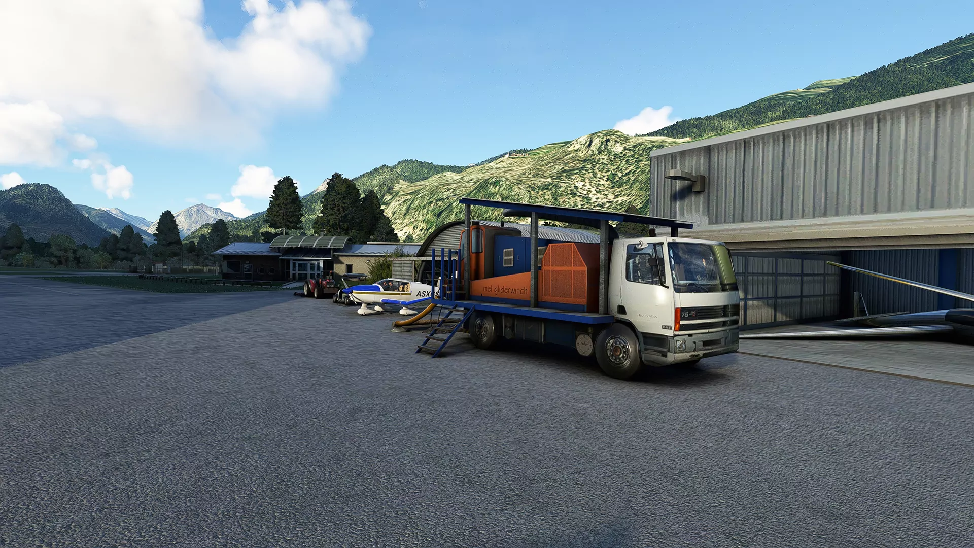 Аэродром LFNC ( Сен-Крепен, Франция )