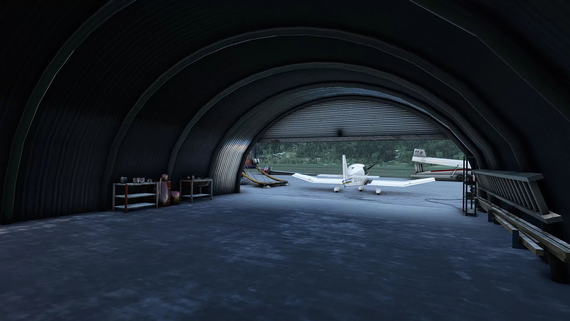 Аэродром LFNC ( Сен-Крепен, Франция )