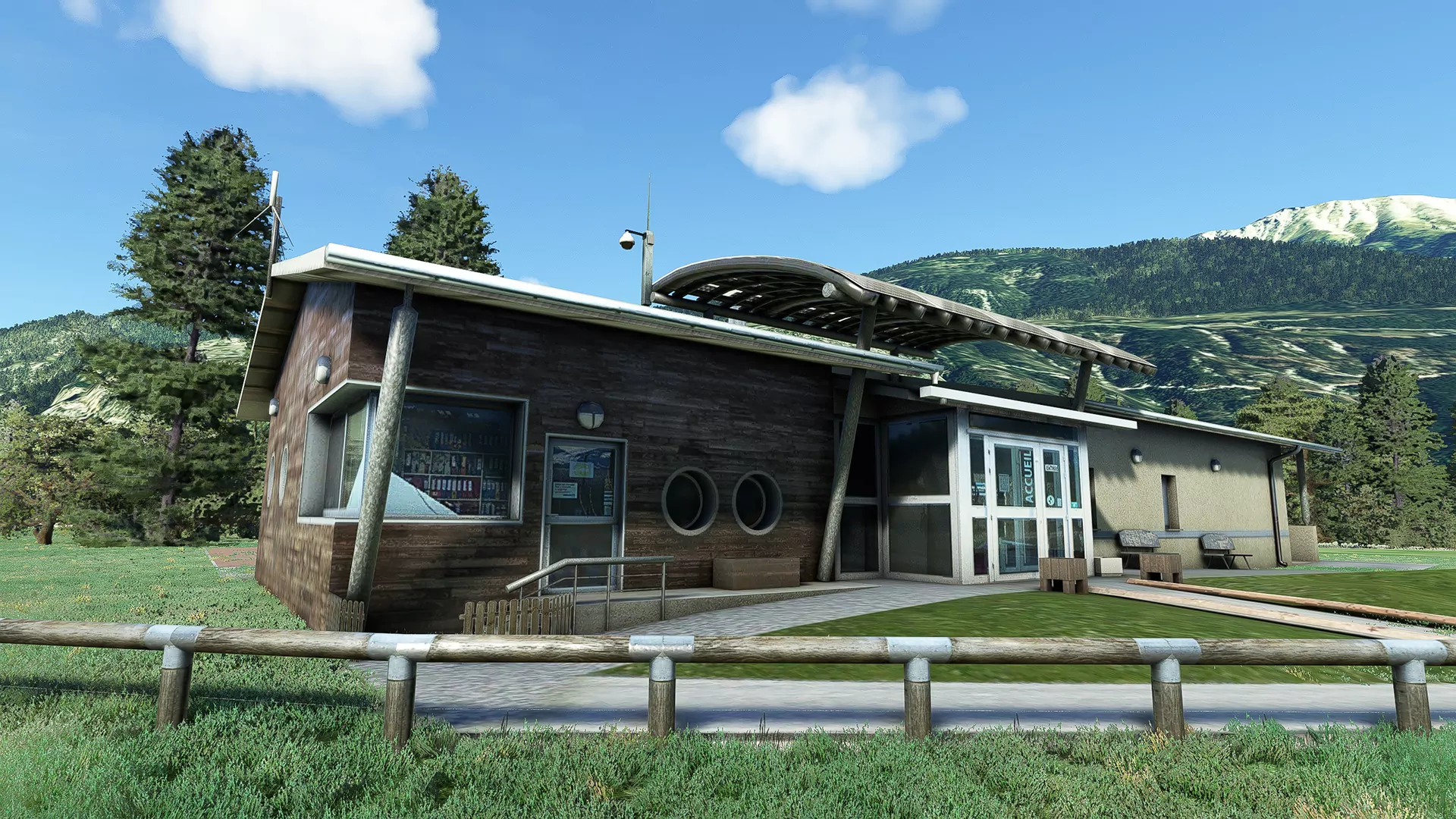 Аэродром LFNC ( Сен-Крепен, Франция )