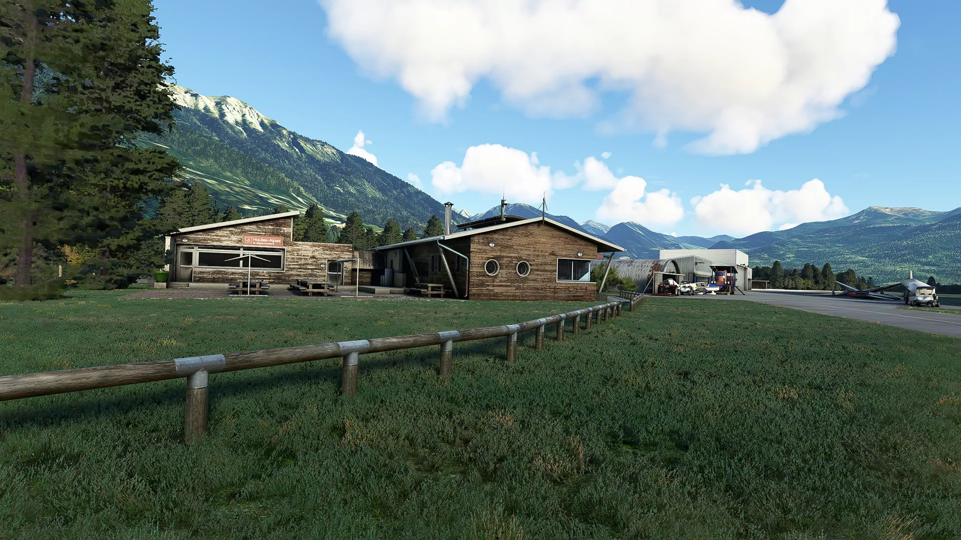 Аэродром LFNC ( Сен-Крепен, Франция )