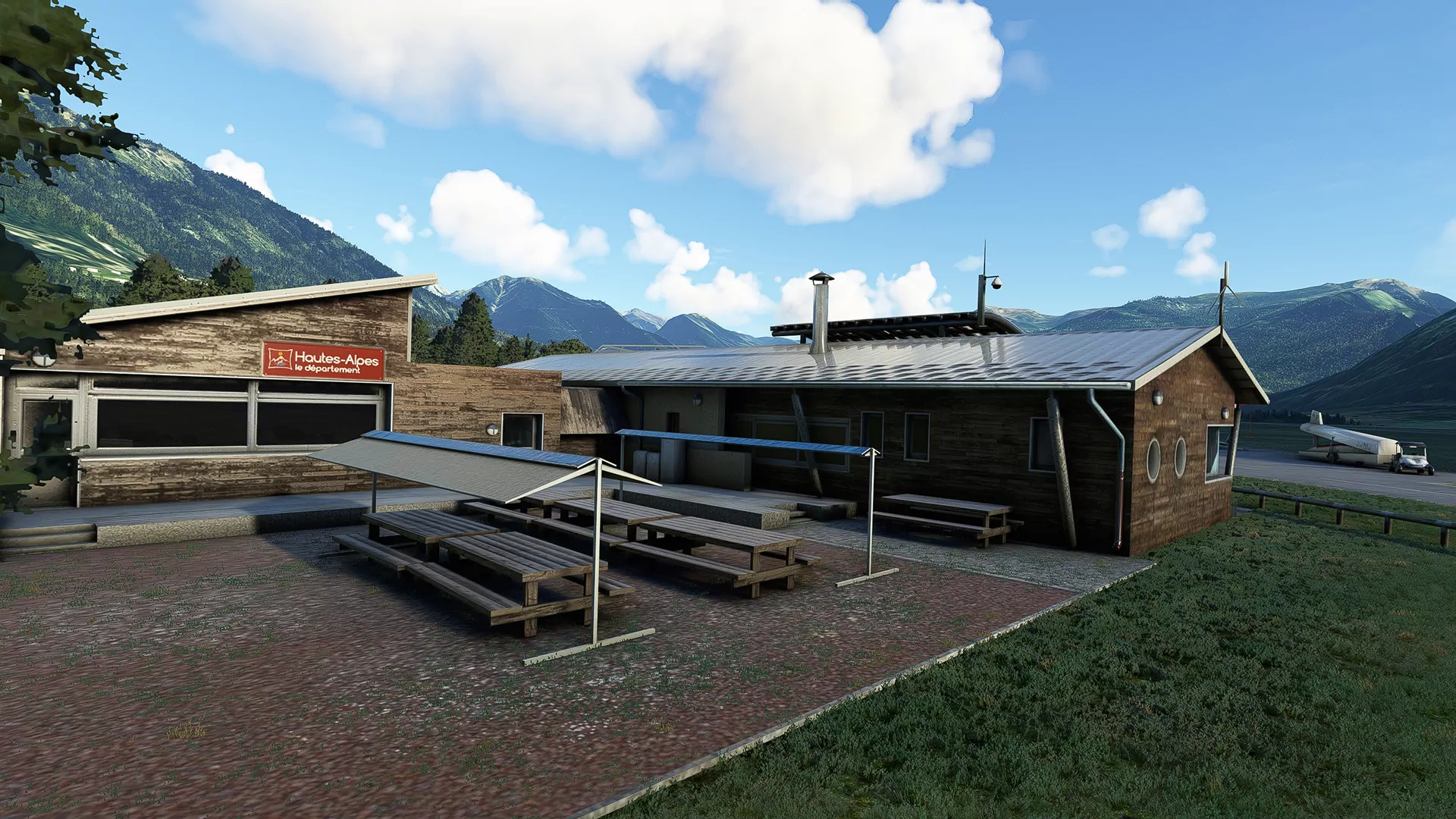 Аэродром LFNC ( Сен-Крепен, Франция )