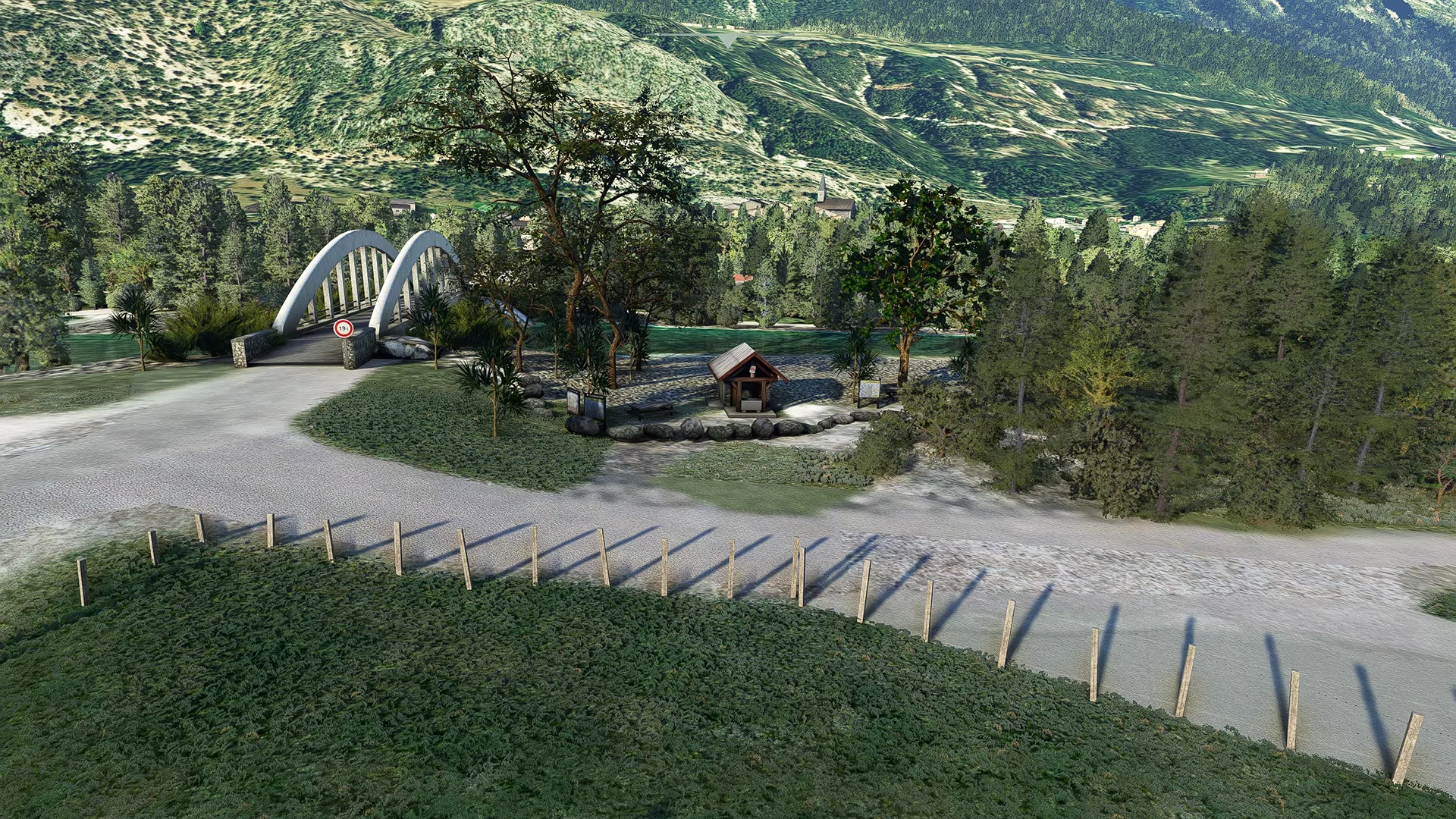 Аэродром LFNC ( Сен-Крепен, Франция )