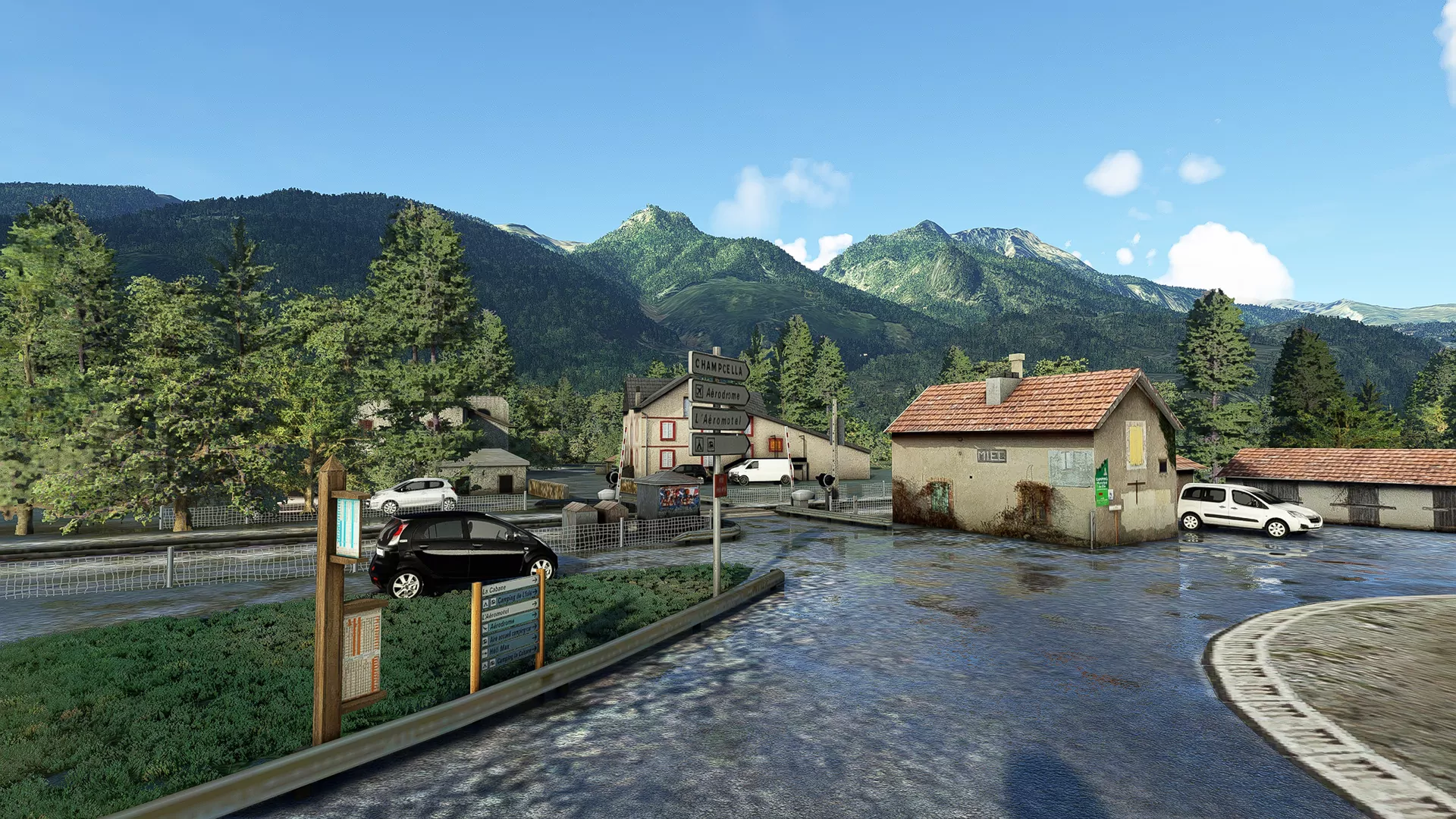 Аэродром LFNC ( Сен-Крепен, Франция )