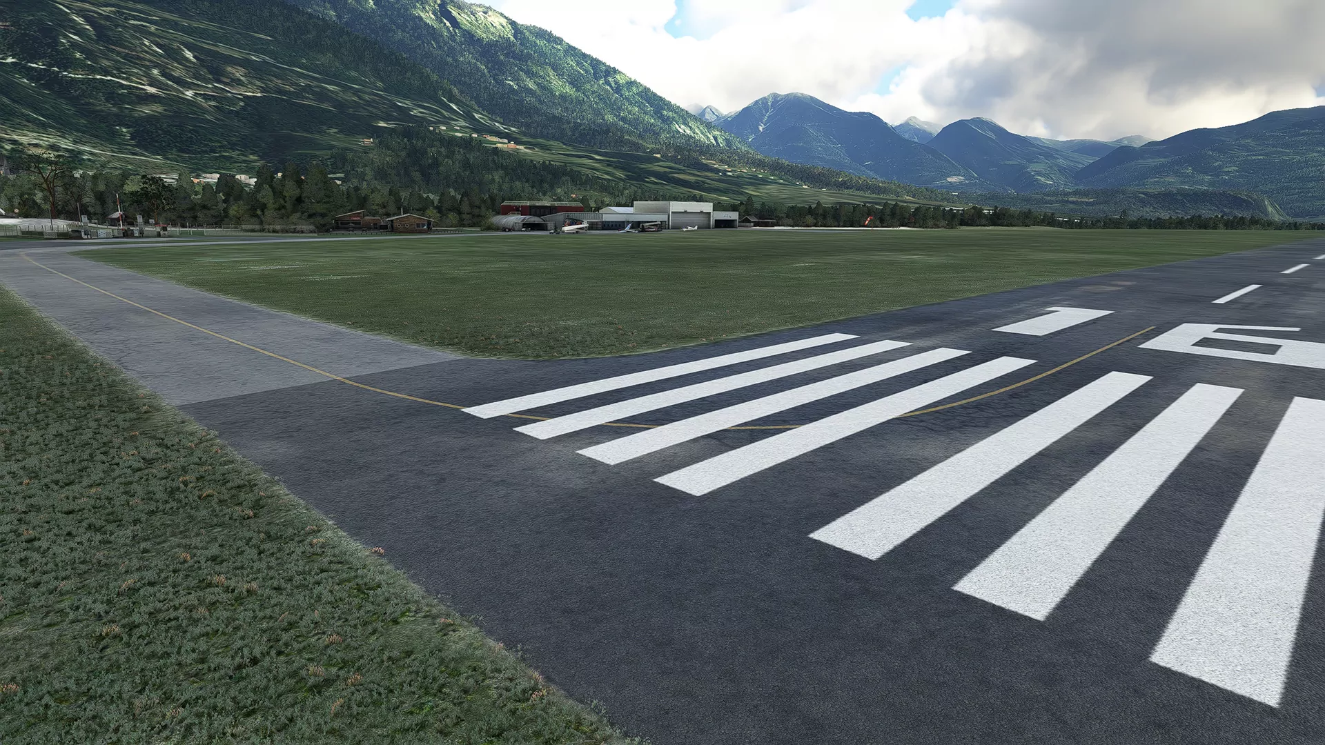 Аэродром LFNC ( Сен-Крепен, Франция )