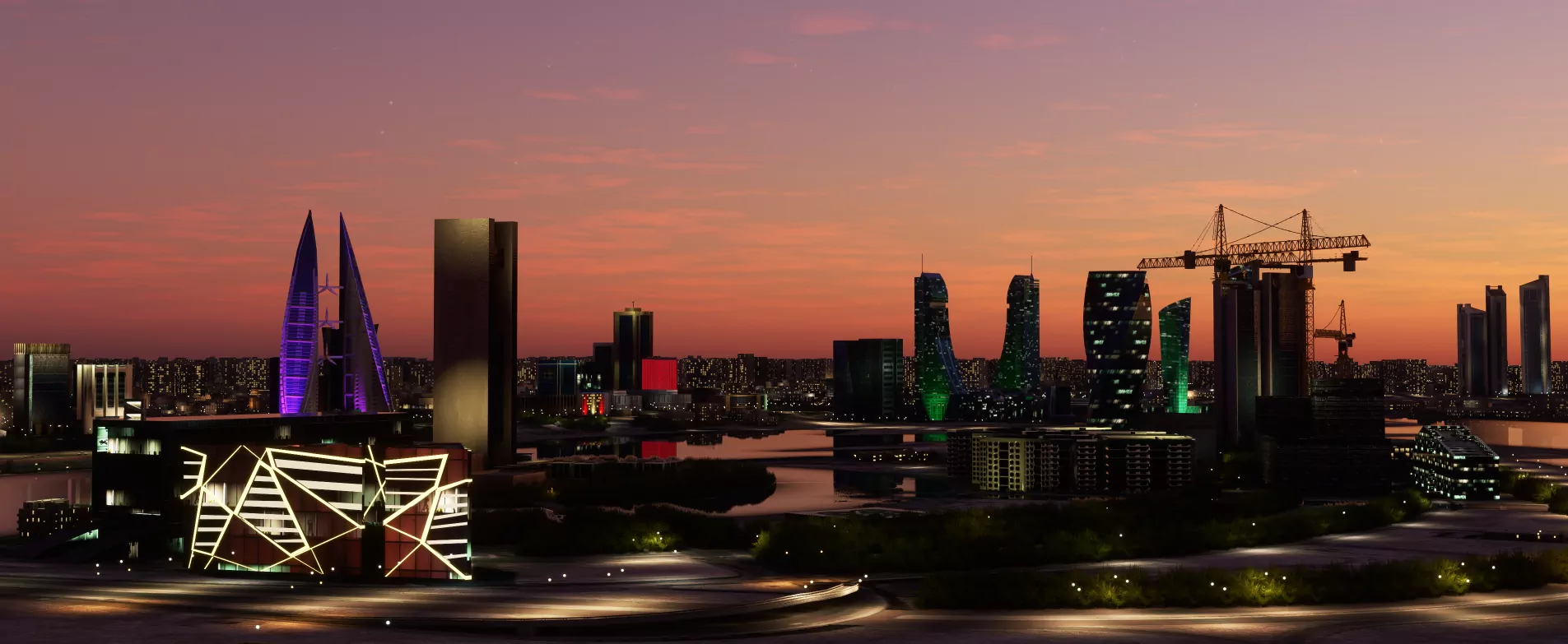 Манама лендмарки, Бахрейн