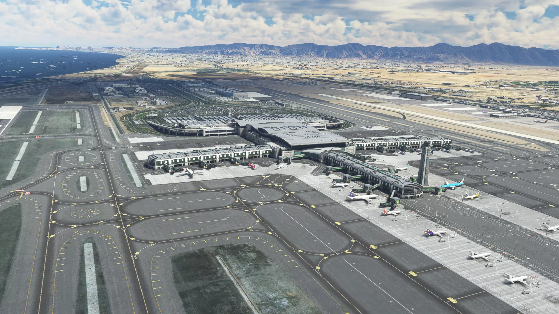 Аэропорт OOMS ( Маскат, Оман )