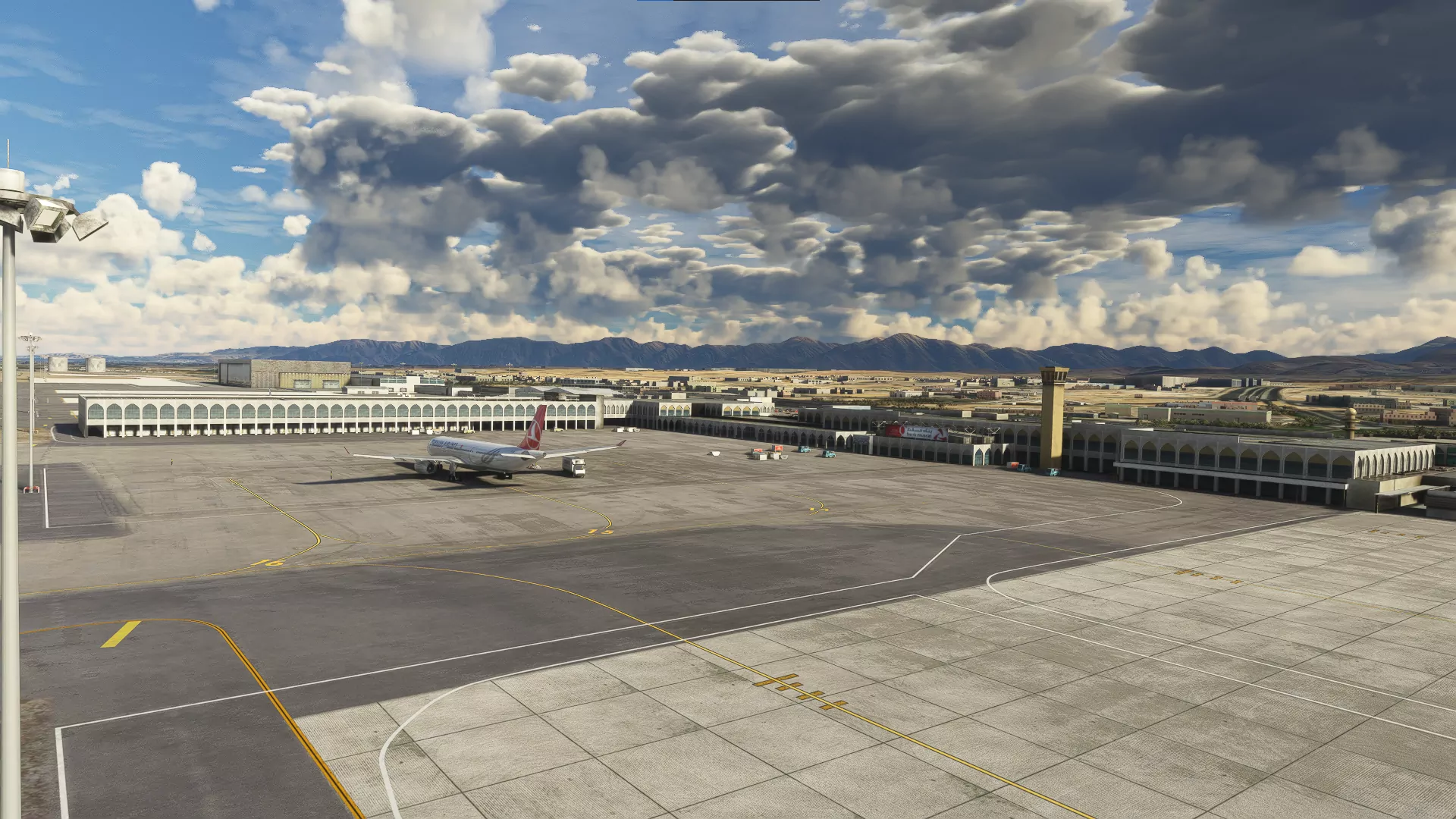 Аэропорт OOMS ( Маскат, Оман )