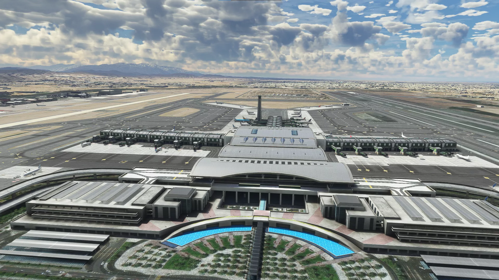 Аэропорт OOMS ( Маскат, Оман )