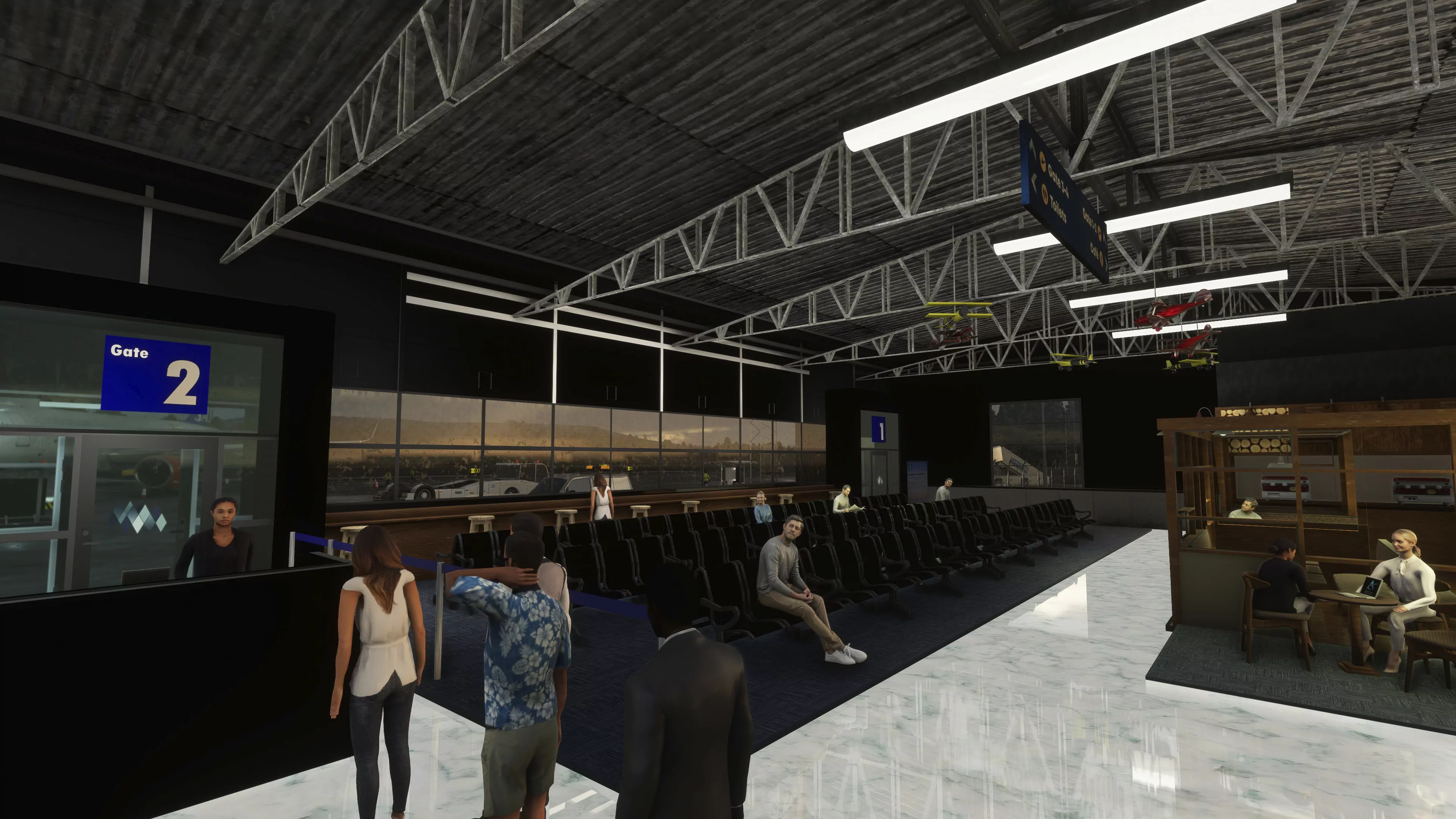 Аэропорт ESKS ( Селен, Швеция )