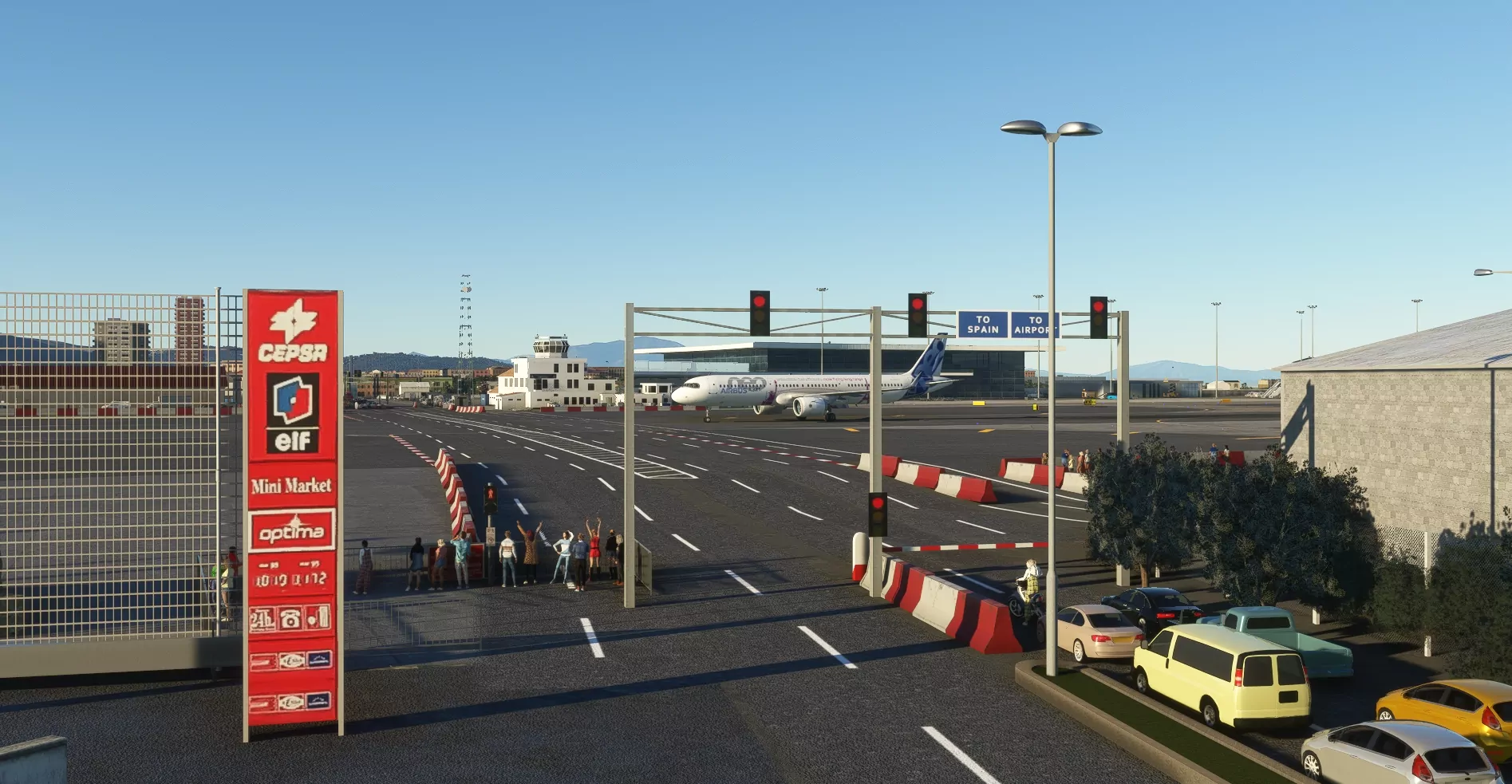 Гибралтар лендмарки, Великобритания