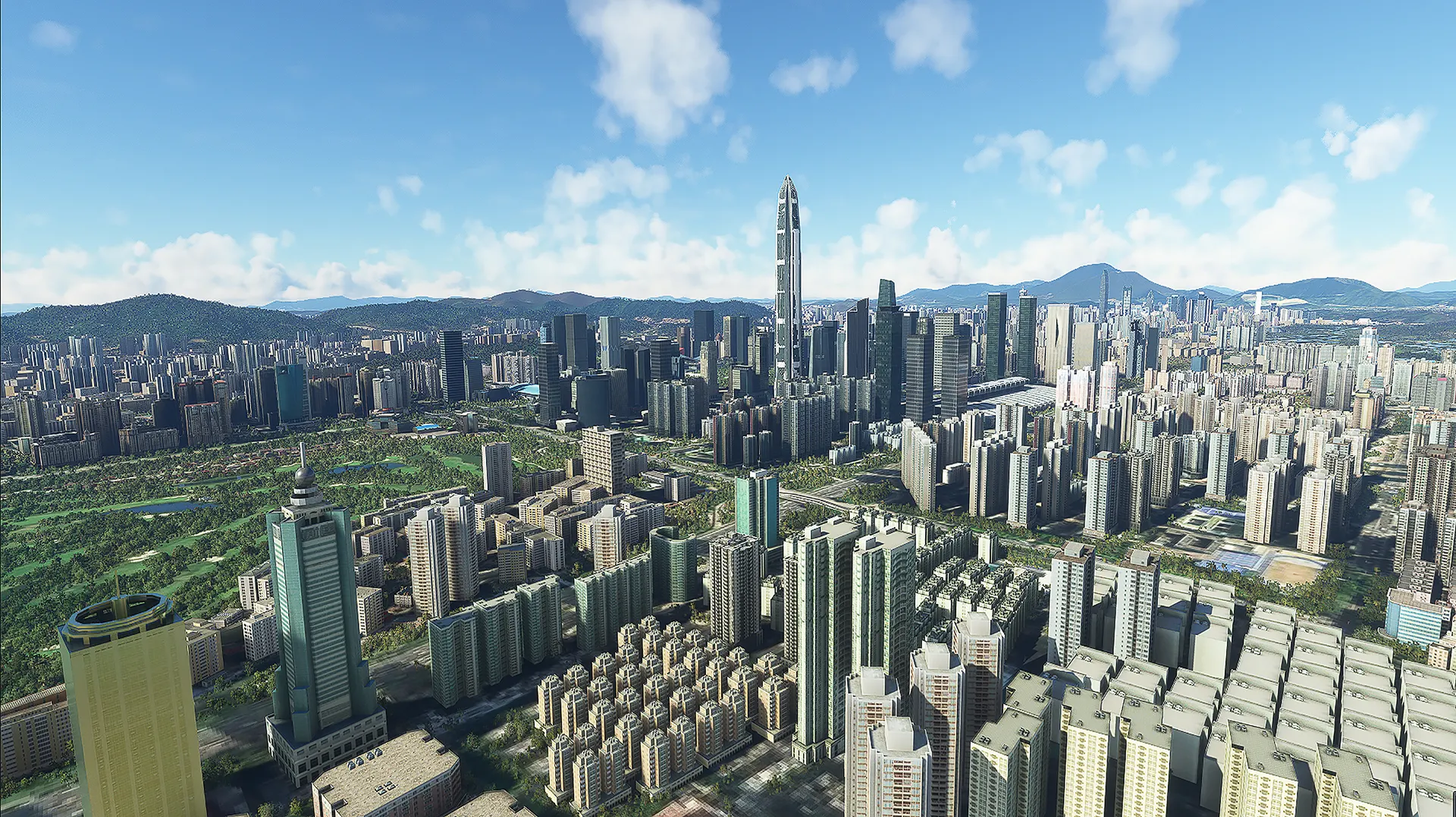 Шеньчжэнь лендмарки, Китай