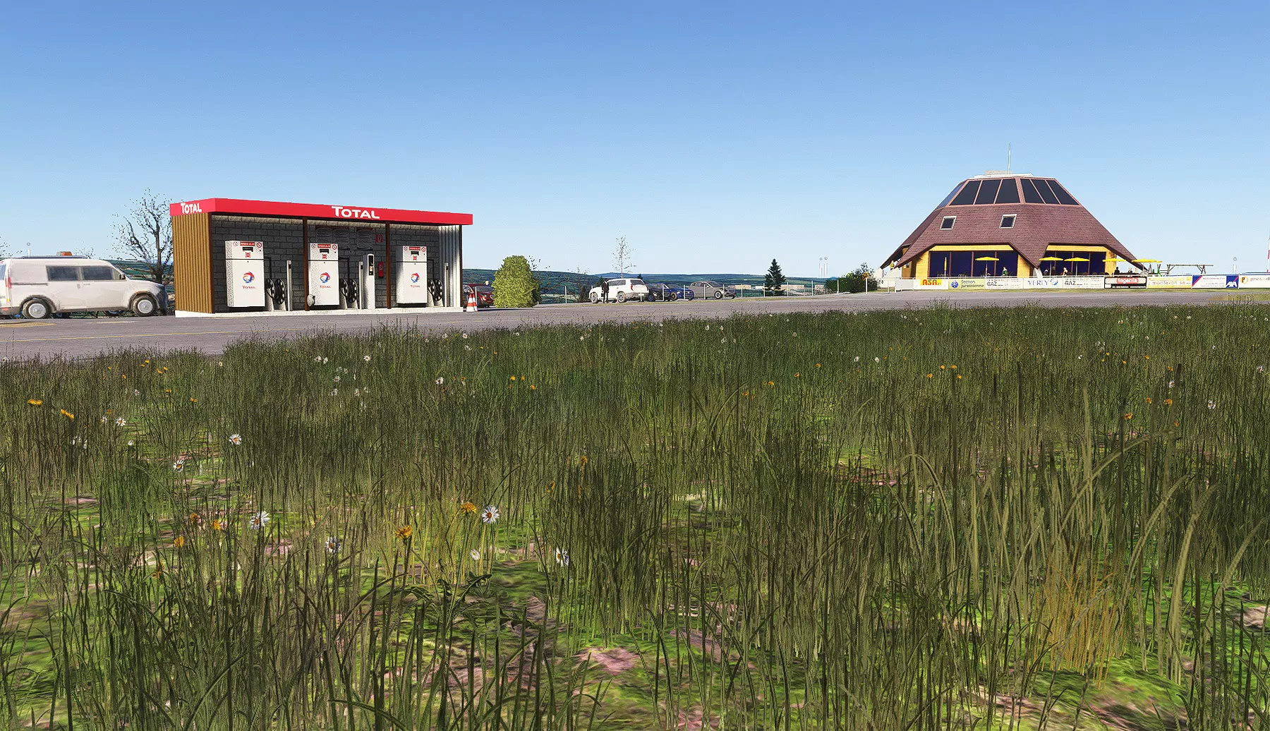 Аэропорт LSZQ ( Брессокур, Швейцария )