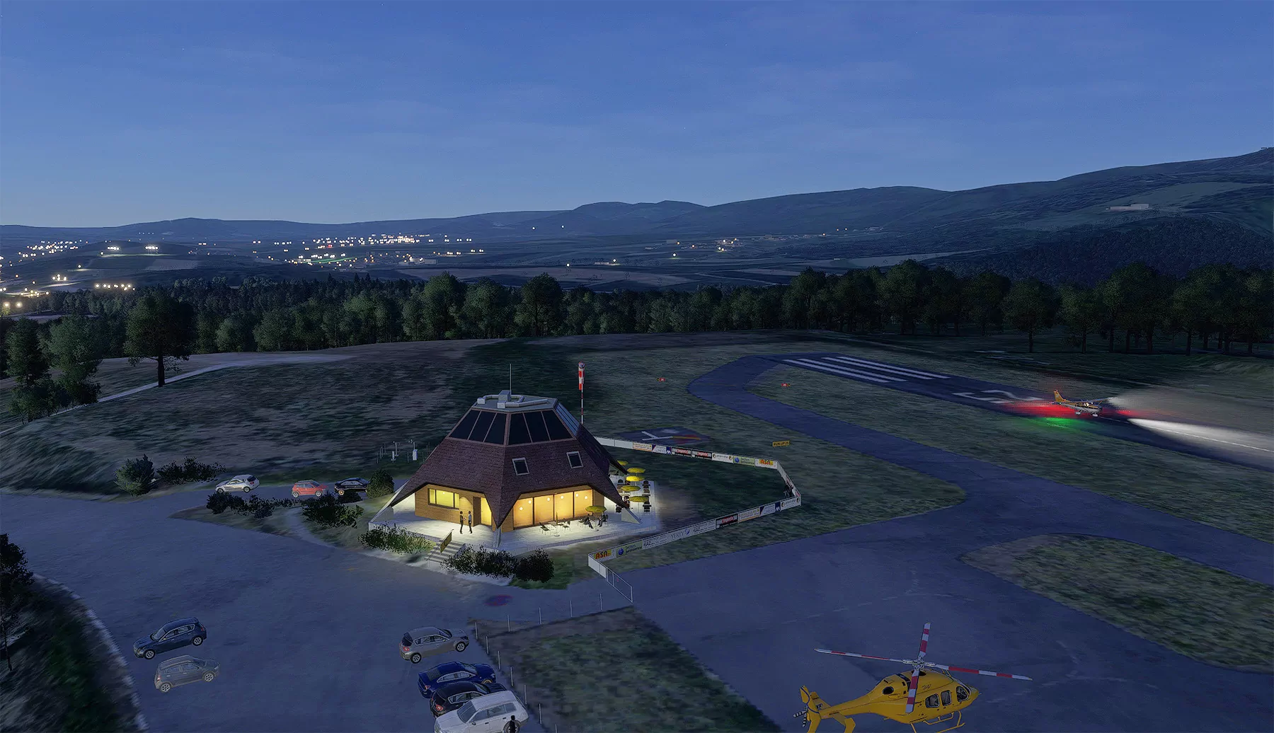 Аэропорт LSZQ ( Брессокур, Швейцария )