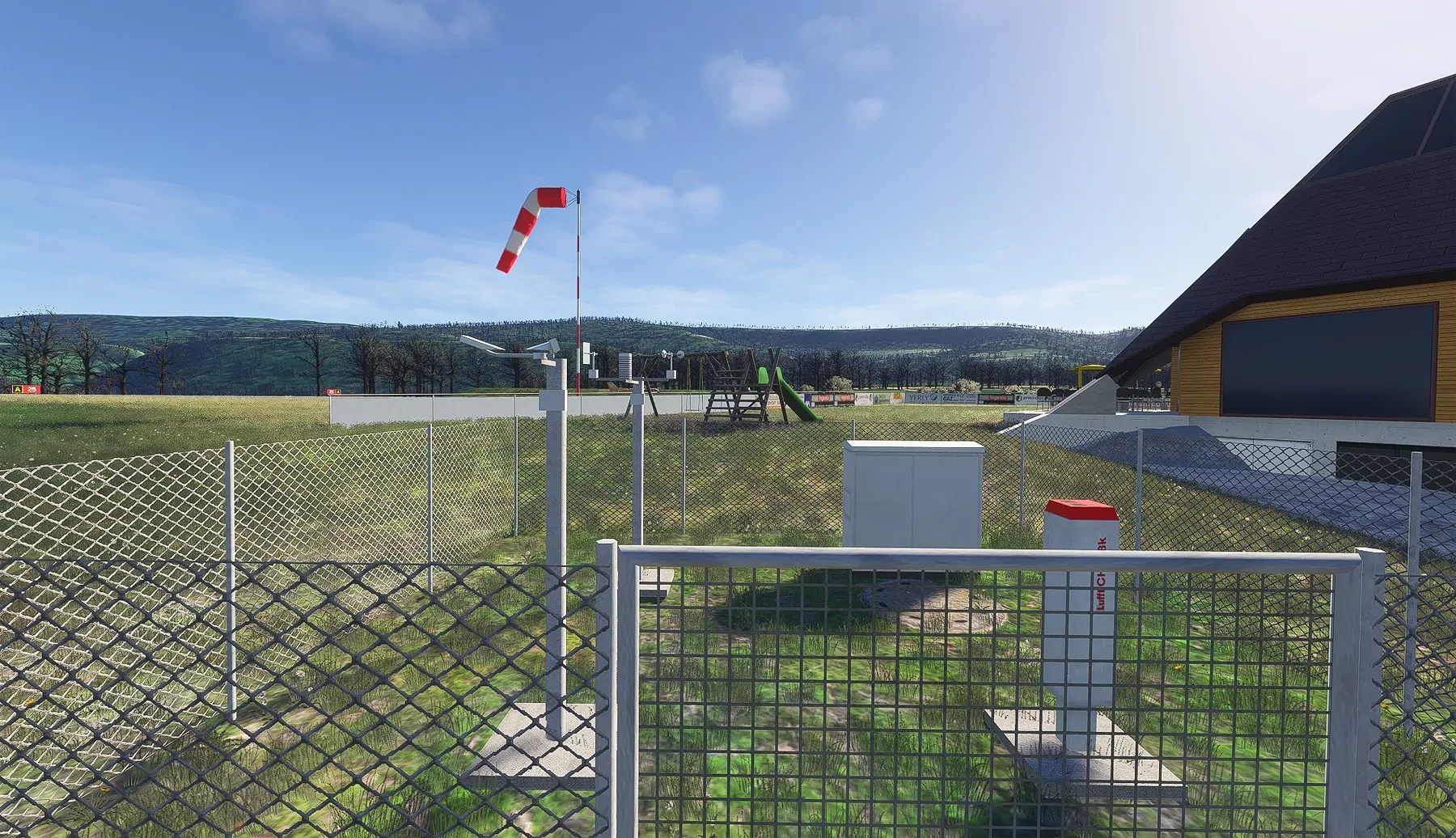 Аэропорт LSZQ ( Брессокур, Швейцария )