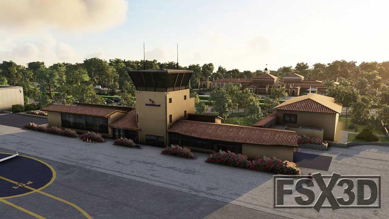 Аэропорт LFMQ ( Кастелле, Франция )