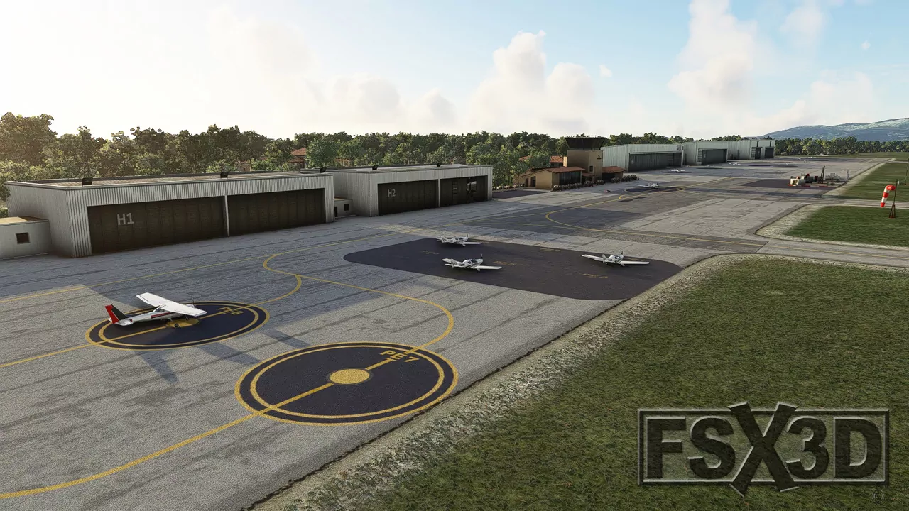 Аэропорт LFMQ ( Кастелле, Франция )