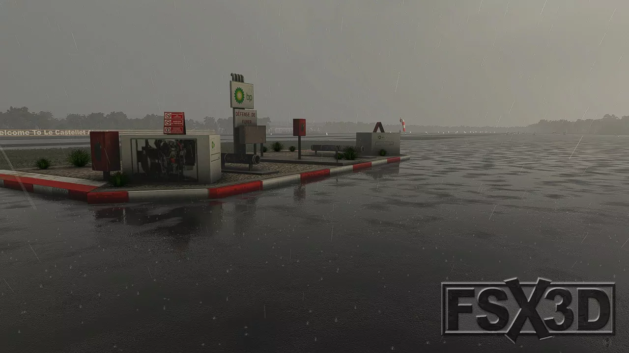 Аэропорт LFMQ ( Кастелле, Франция )