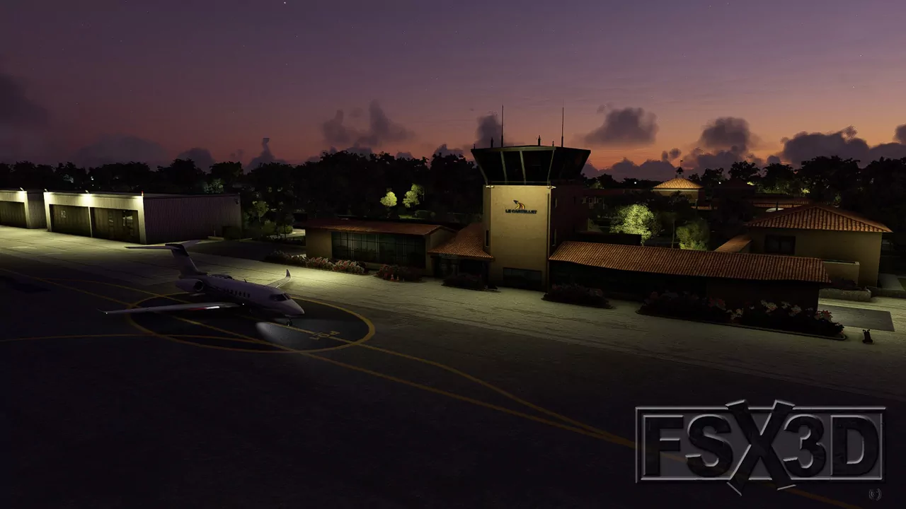 Аэропорт LFMQ ( Кастелле, Франция )