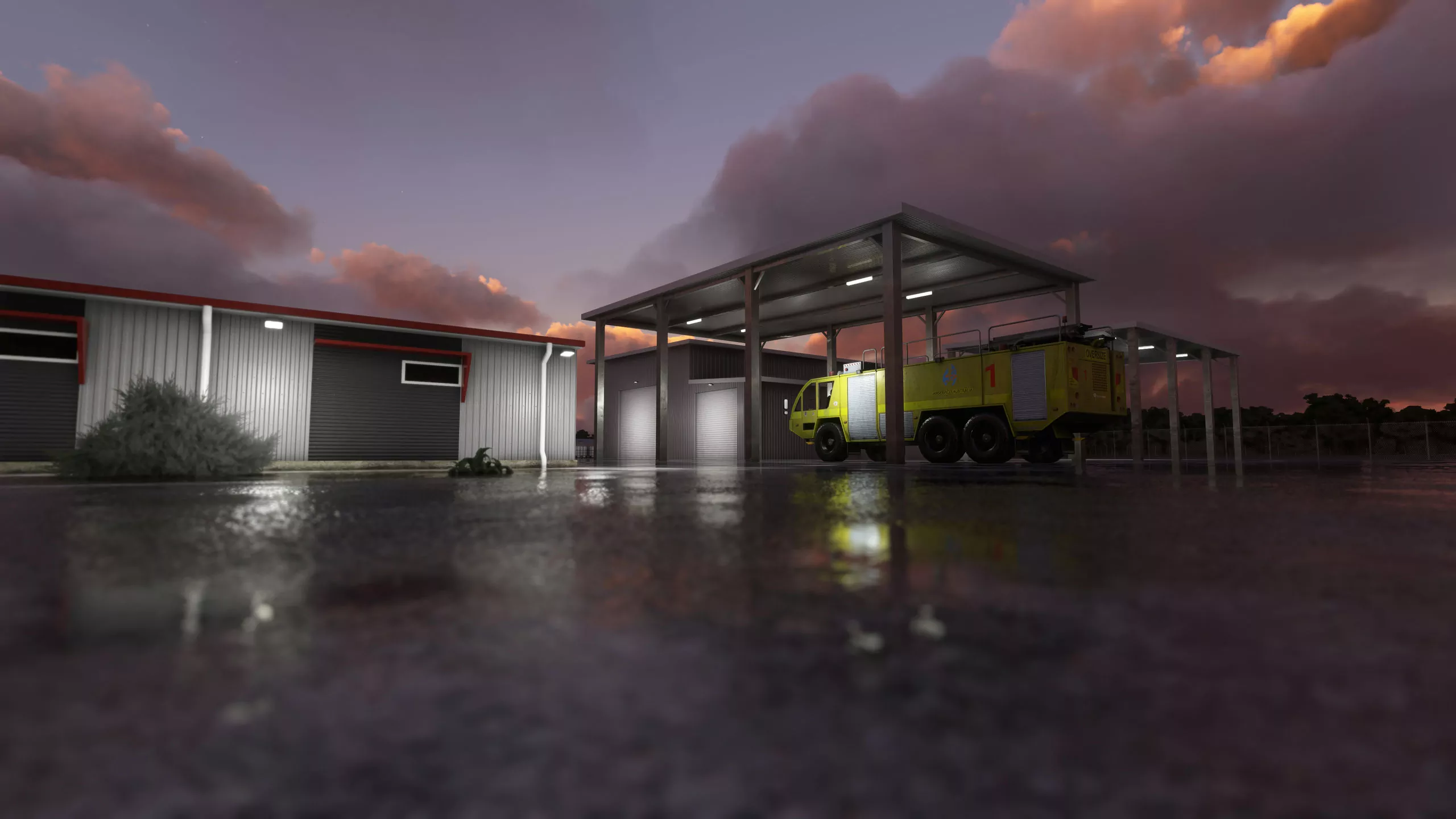 Аэропорт YCFS ( Кофс-Харбор, Австалия )