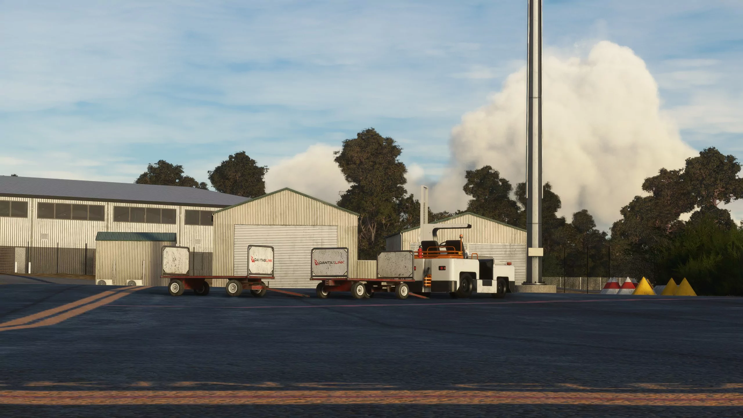 Аэропорт YBDG ( Бендиго, Австралия )