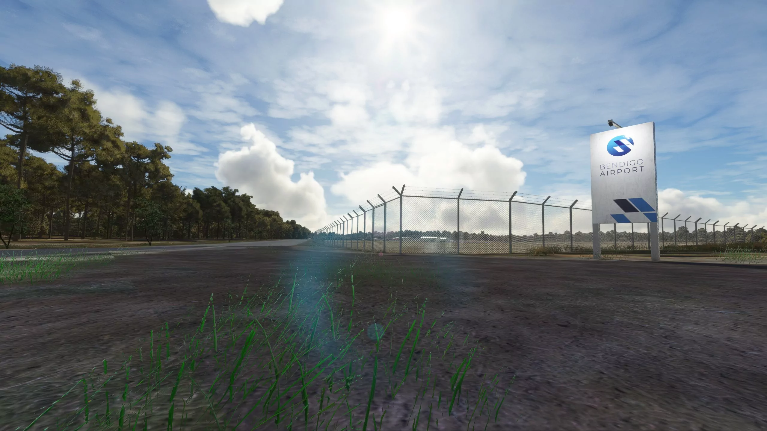 Аэропорт YBDG ( Бендиго, Австралия )