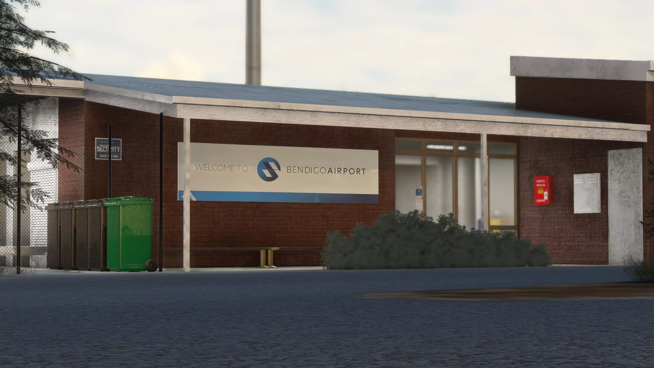 Аэропорт YBDG ( Бендиго, Австралия )