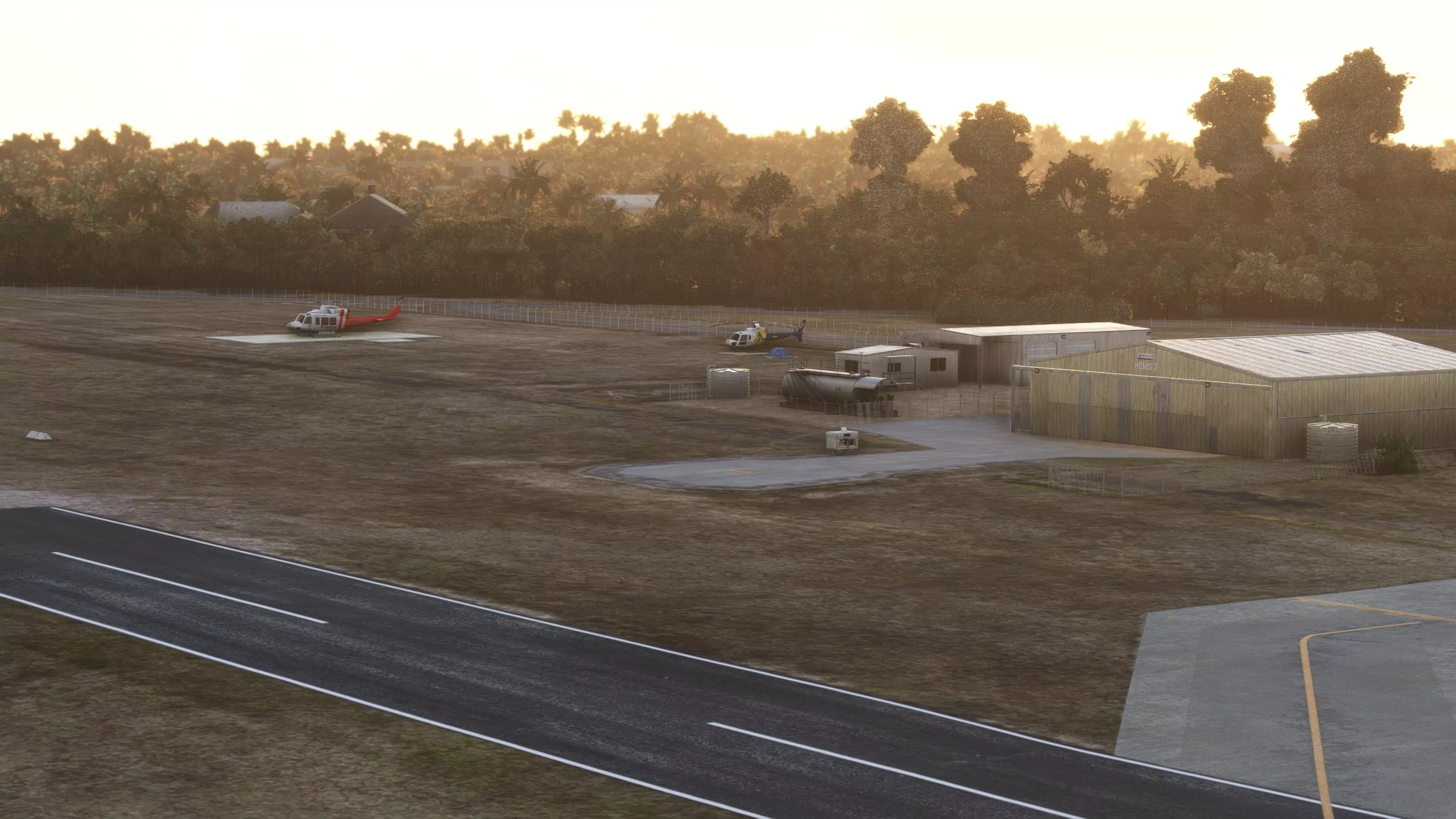 Аэропорт YBDG ( Бендиго, Австралия )