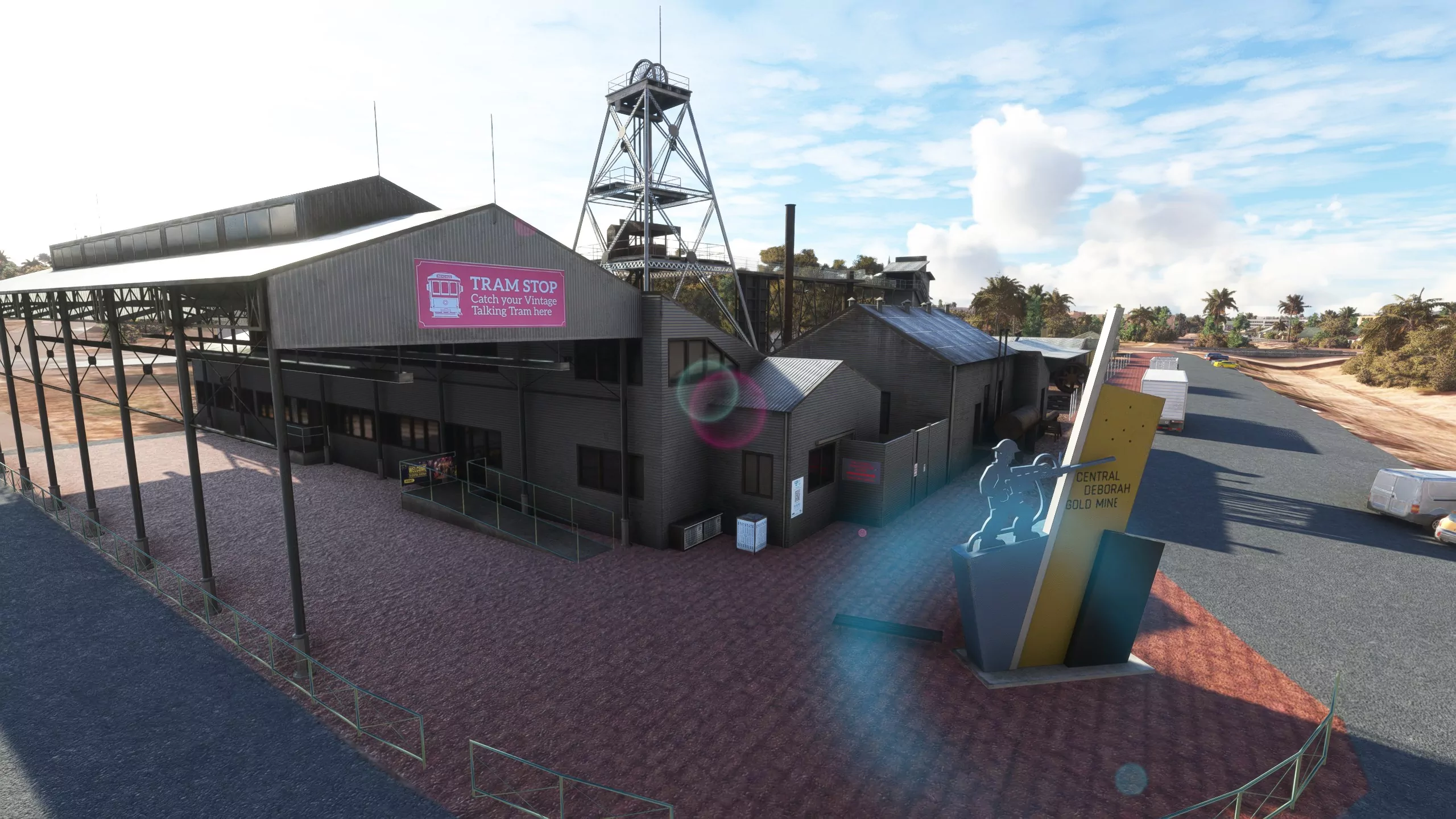 Аэропорт YBDG ( Бендиго, Австралия )