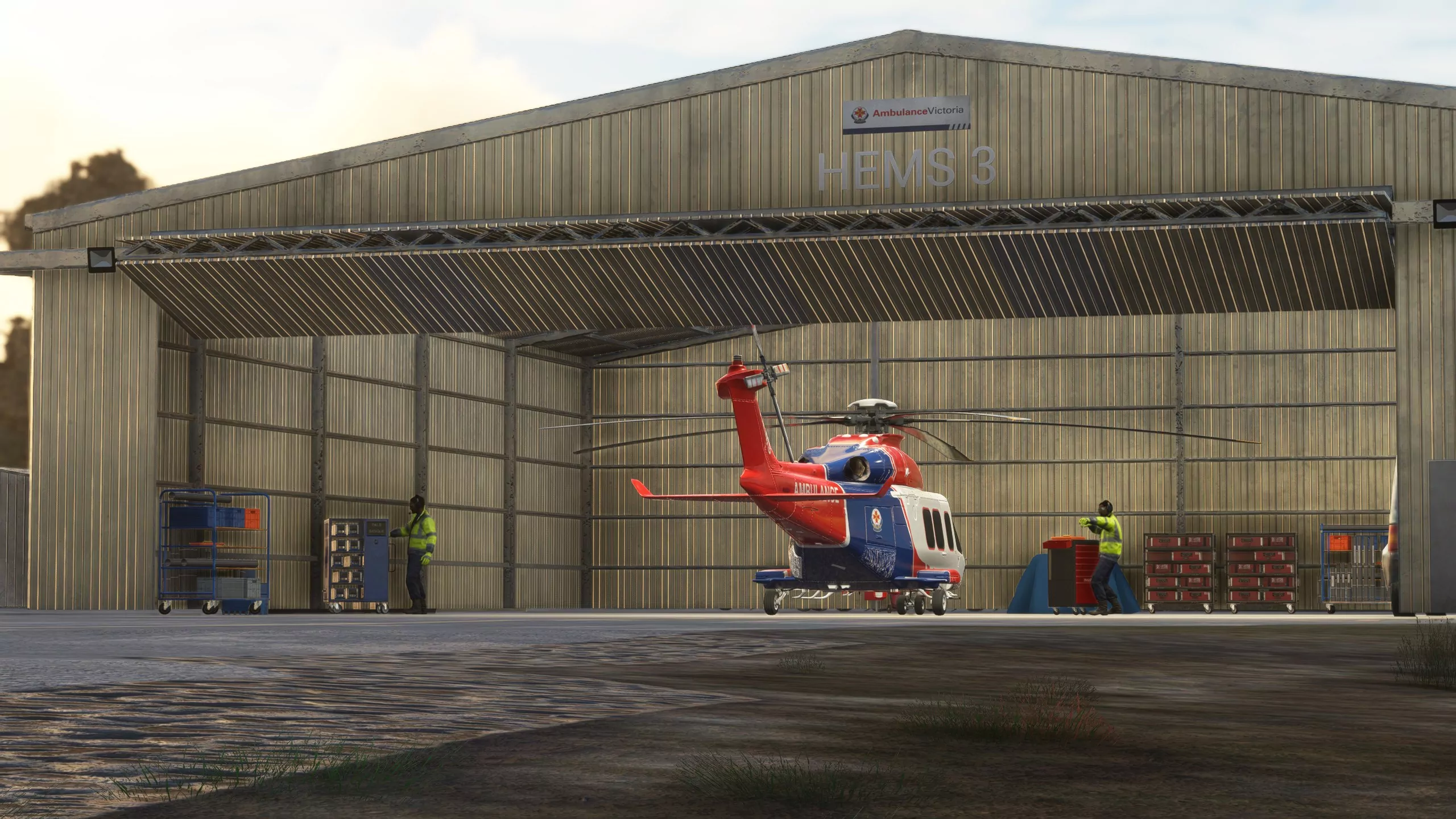 Аэропорт YBDG ( Бендиго, Австралия )