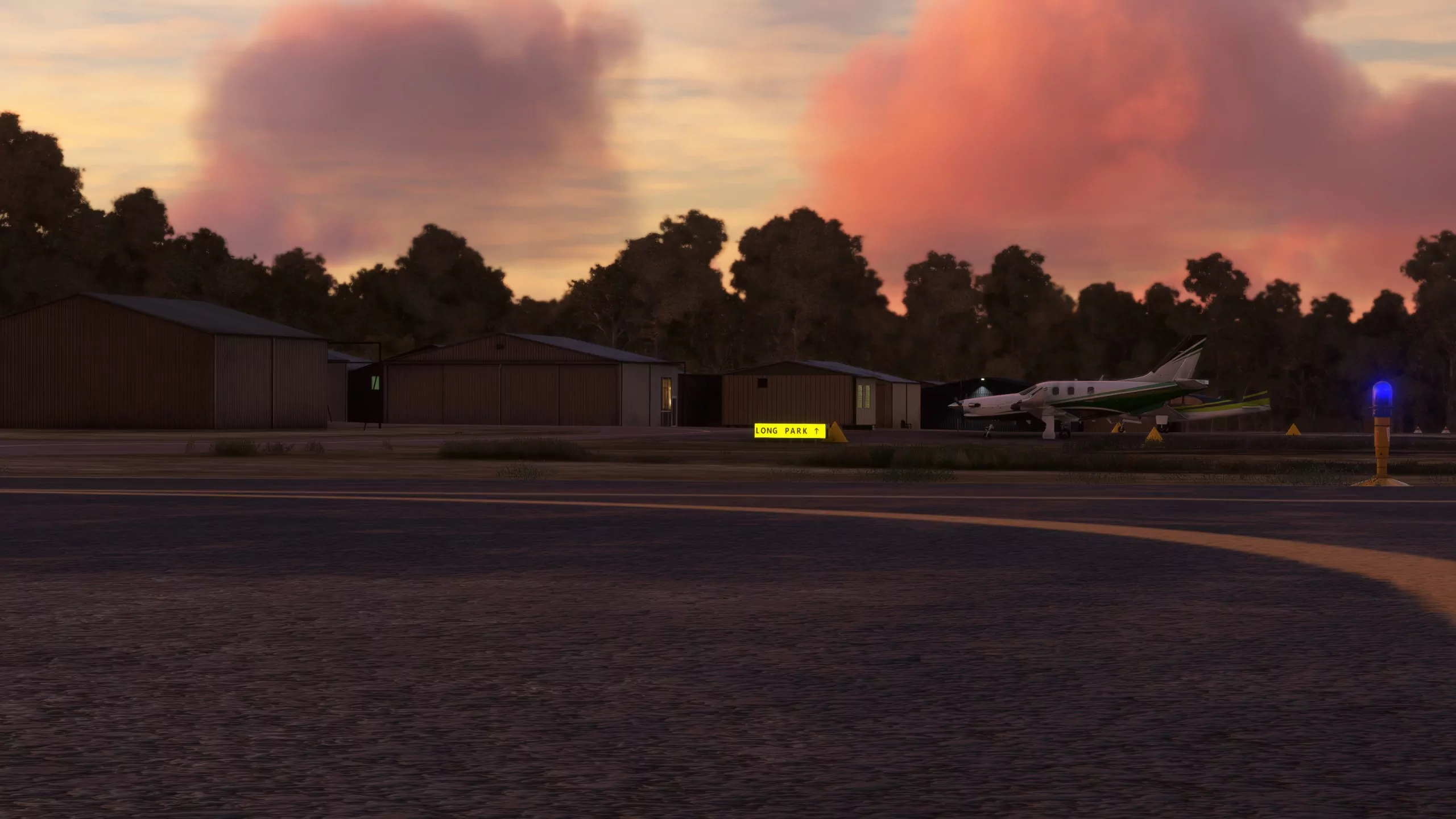 Аэропорт YBDG ( Бендиго, Австралия )