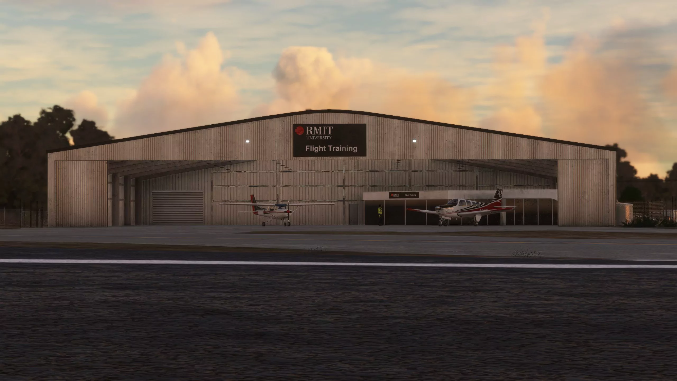 Аэропорт YBDG ( Бендиго, Австралия )