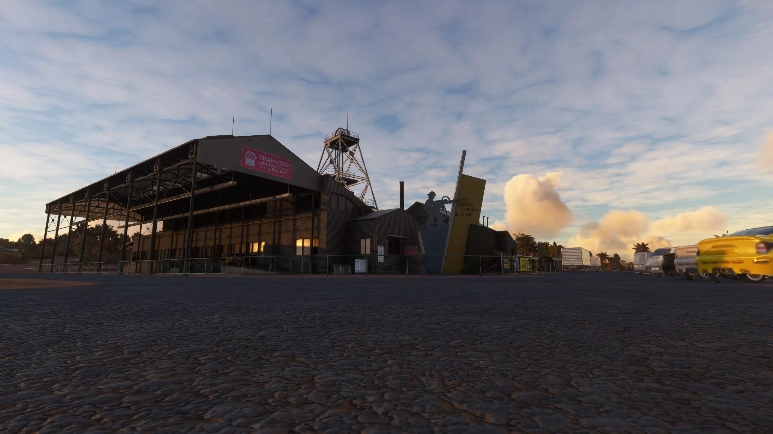 Аэропорт YBDG ( Бендиго, Австралия )